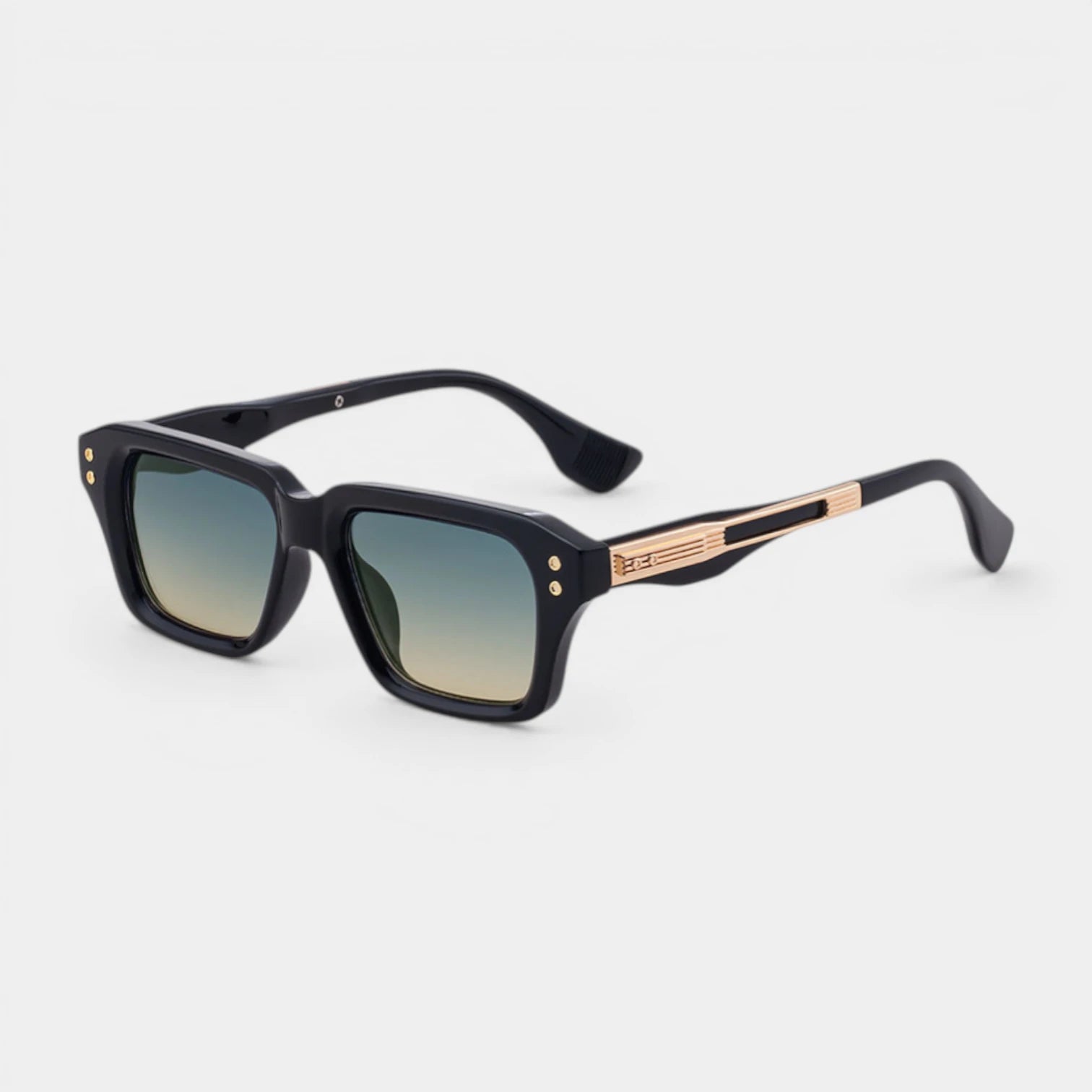 Lunettes Carrées Monture Épaisse Écaille pour Homme
