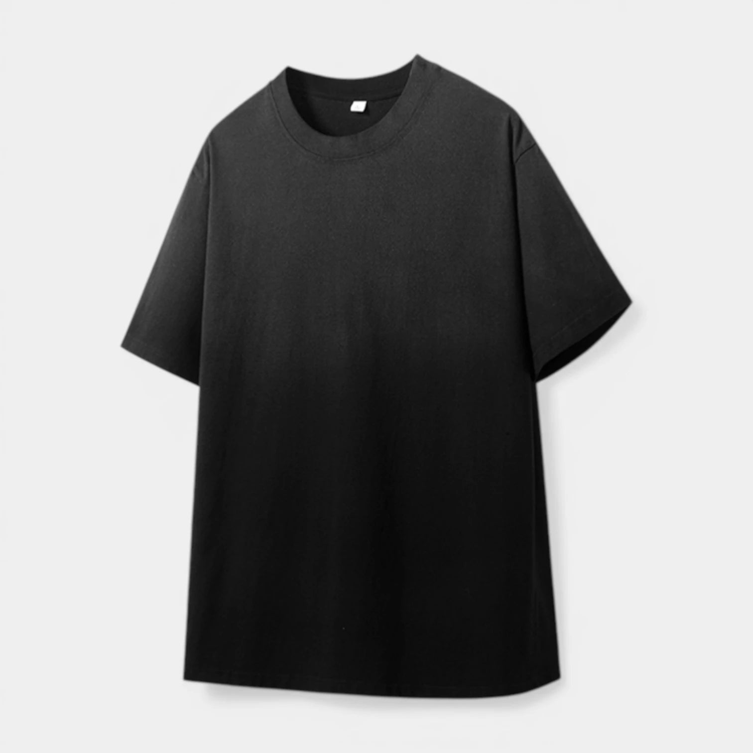 T-shirt Homme Col Rond Manches Courtes Uni Coupe Décontractée
