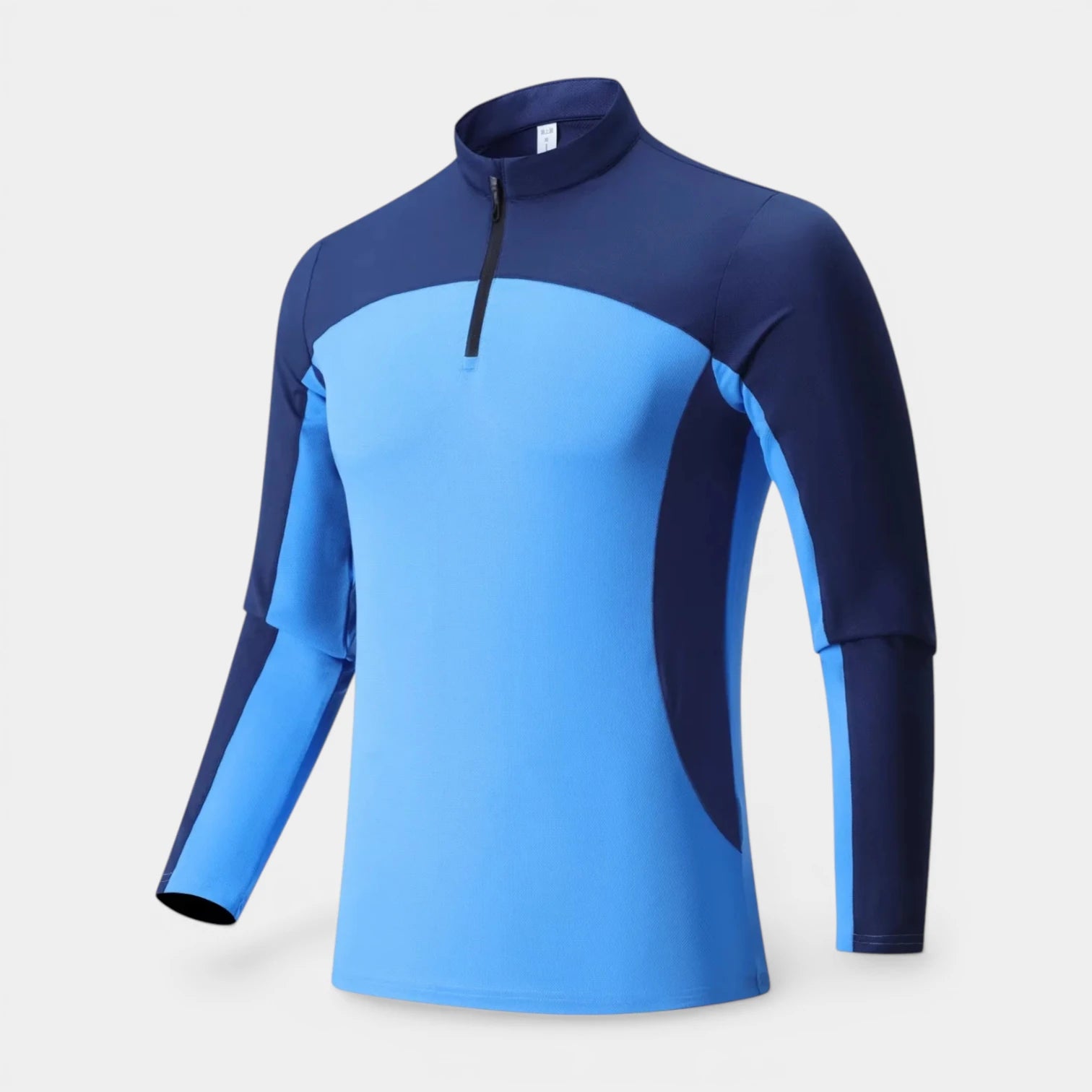 Haut Homme Manches Longues Demi-Zip