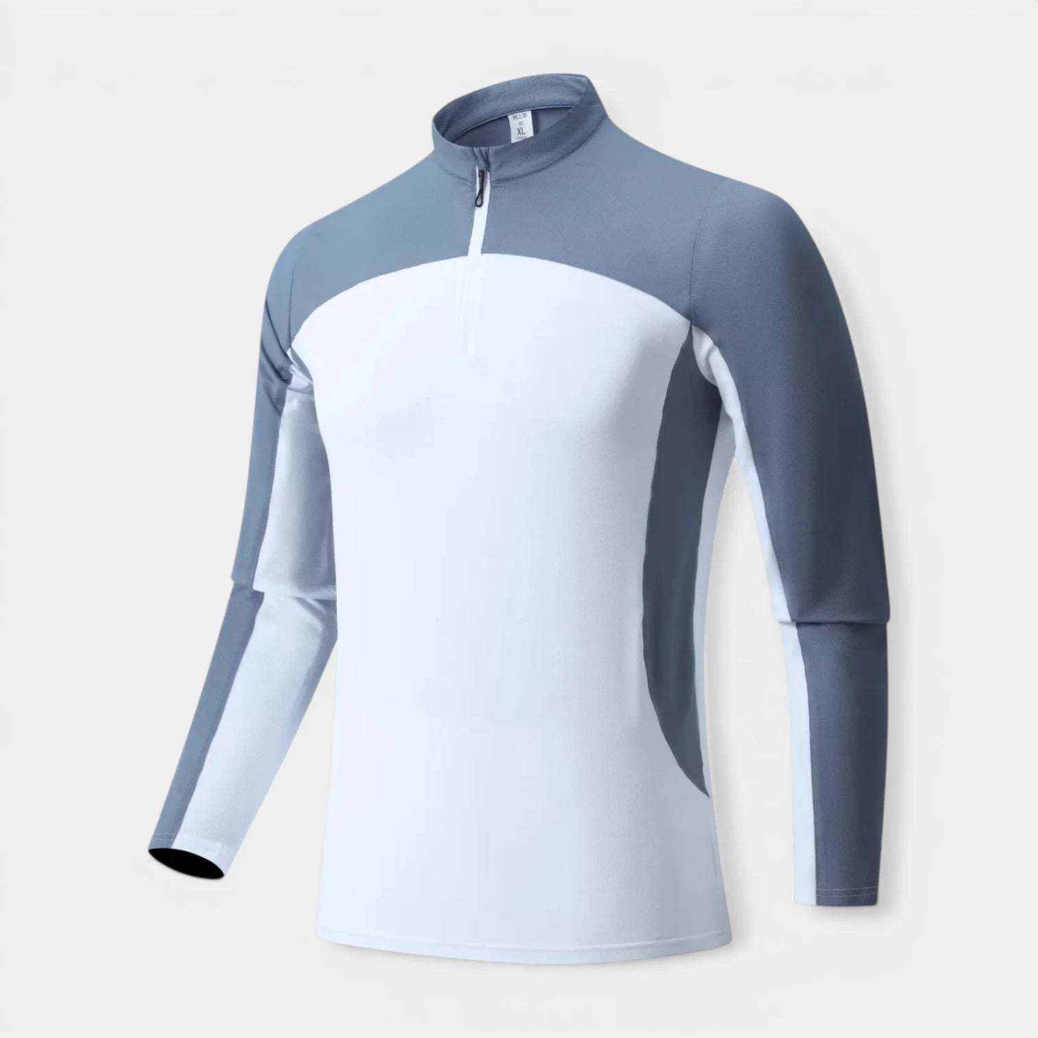 Haut Homme Manches Longues Demi-Zip