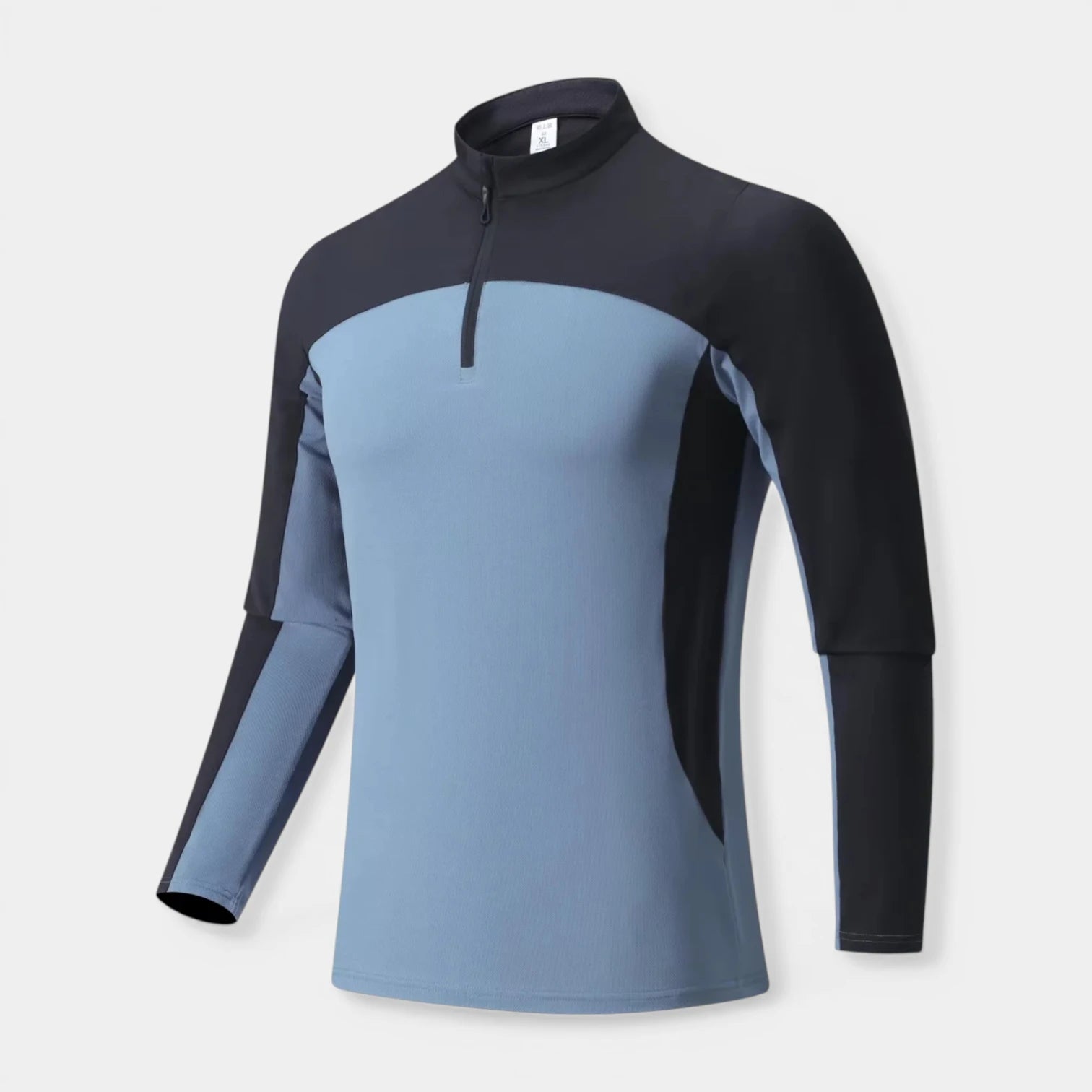 Haut Homme Manches Longues Demi-Zip