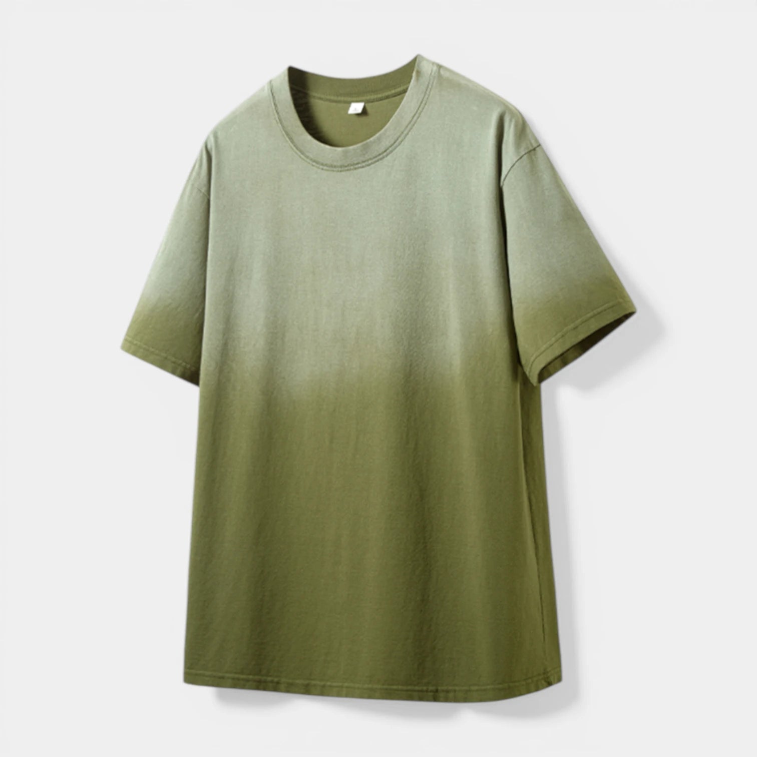 T-shirt Homme Col Rond Manches Courtes Uni Coupe Décontractée