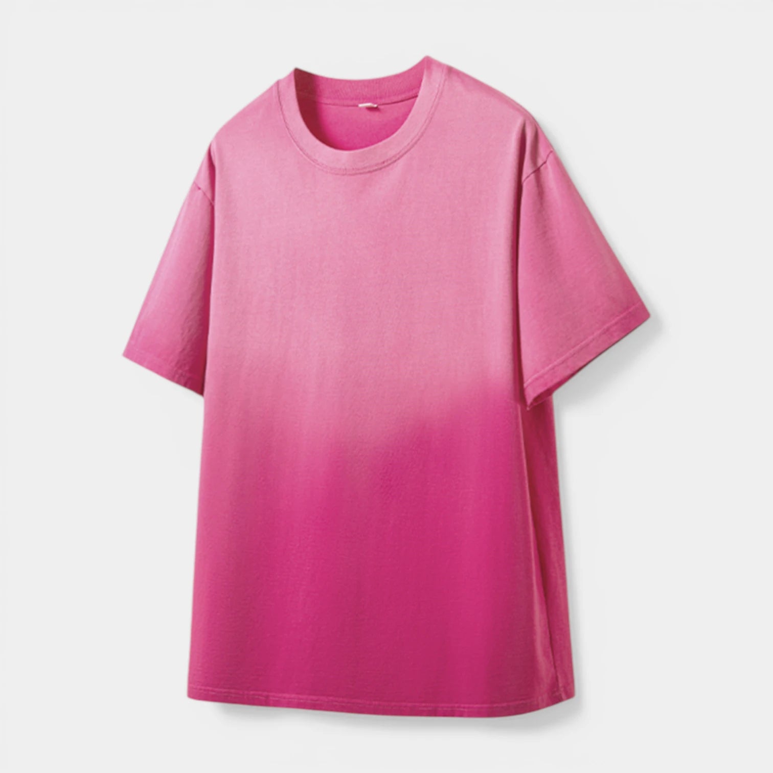T-shirt Homme Col Rond Manches Courtes Uni Coupe Décontractée