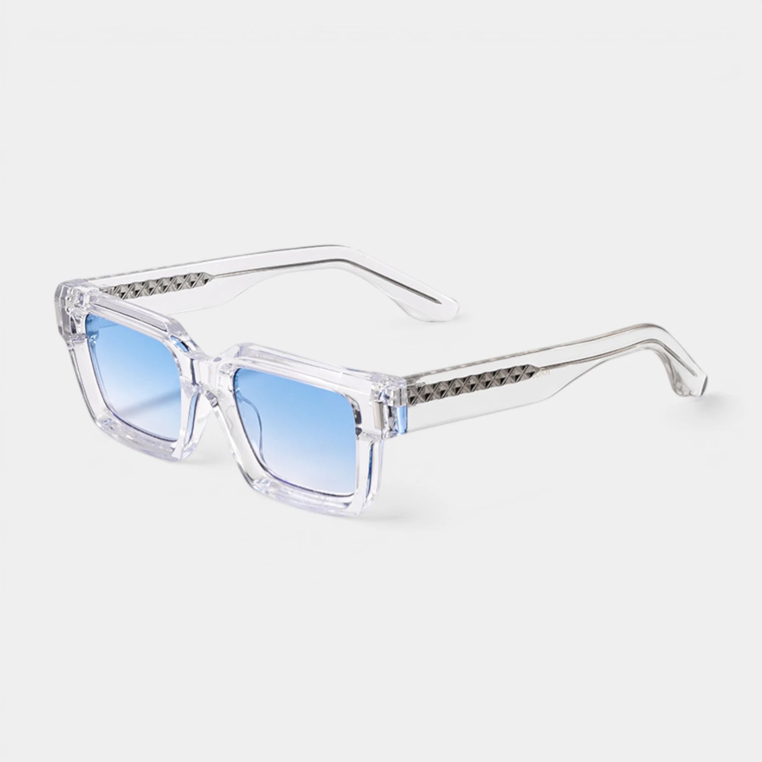 Lunettes Carrées Verres Dégradés Coupe Moderne pour Homme