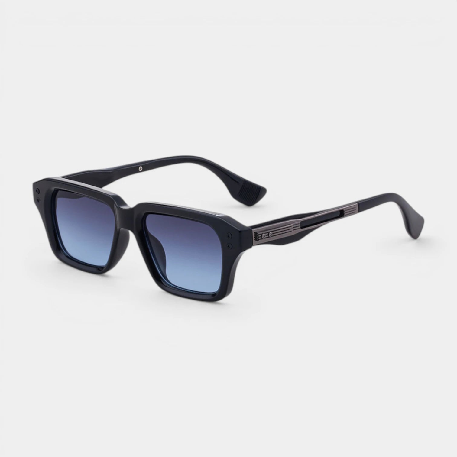 Lunettes Carrées Monture Épaisse Écaille pour Homme