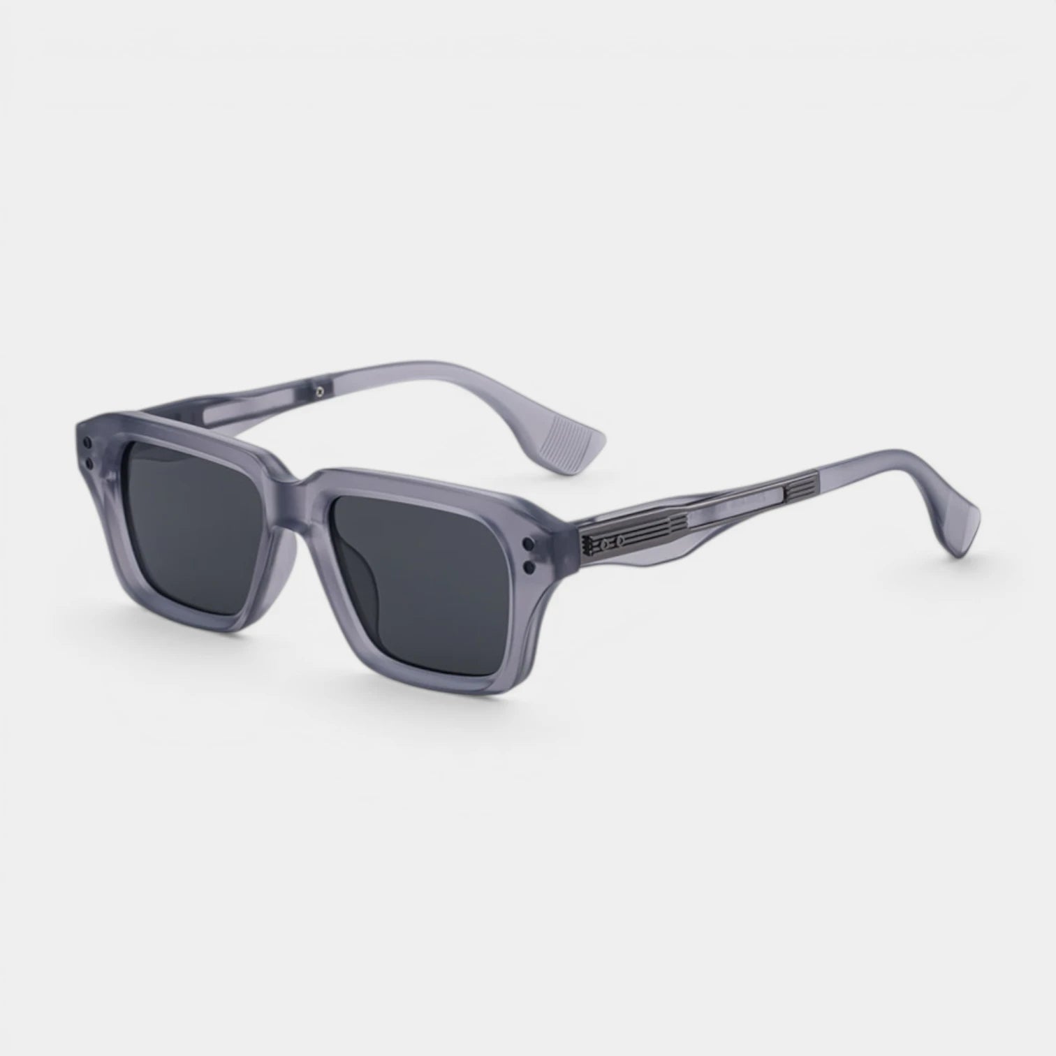 Lunettes Carrées Monture Épaisse Écaille pour Homme