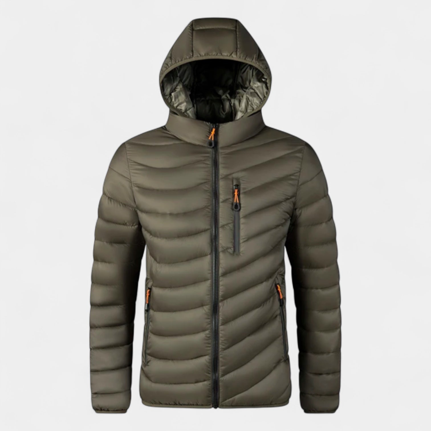 Doudoune Matelassée Homme Avec Capuche