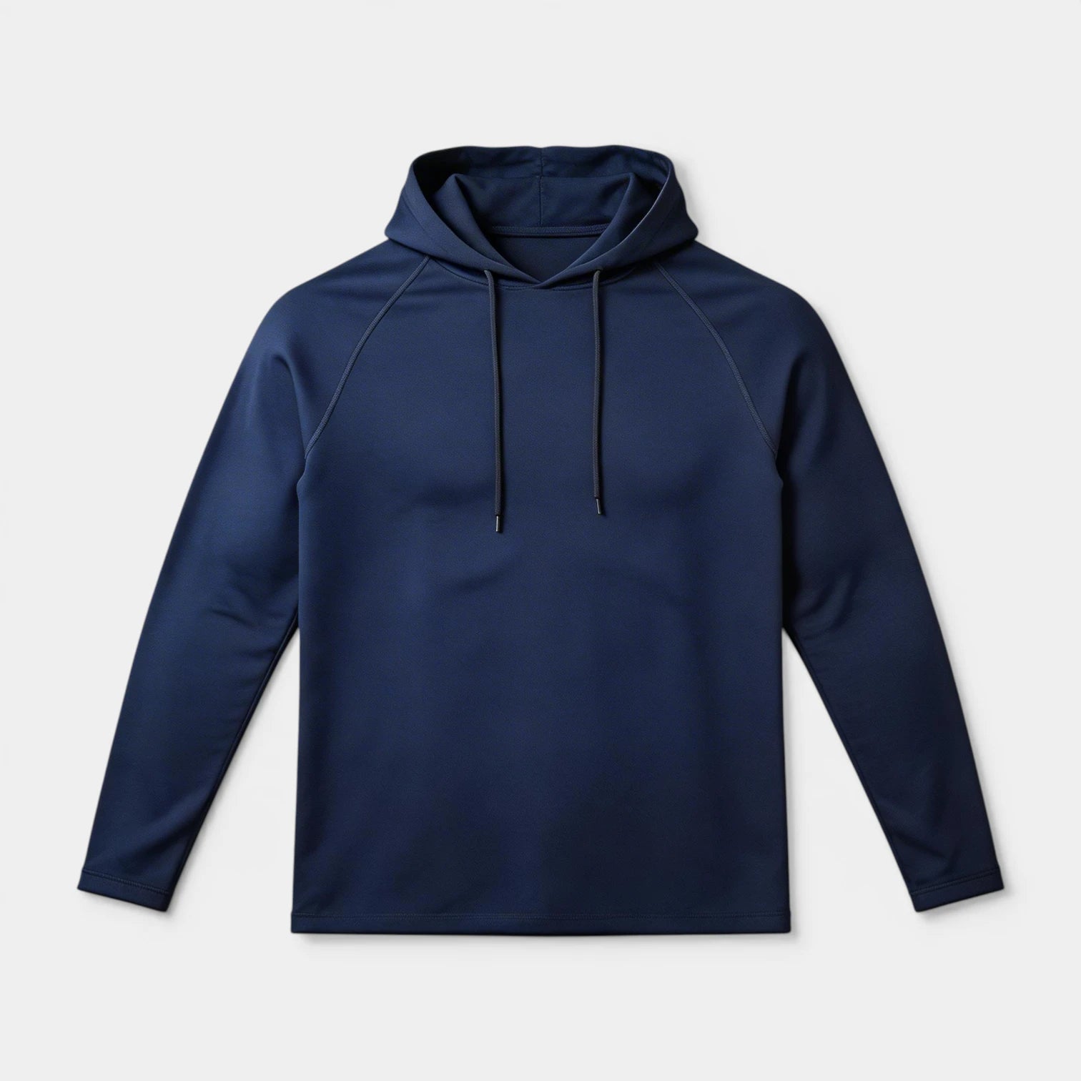 Sweat à Capuche Homme Uni à Manches Raglan