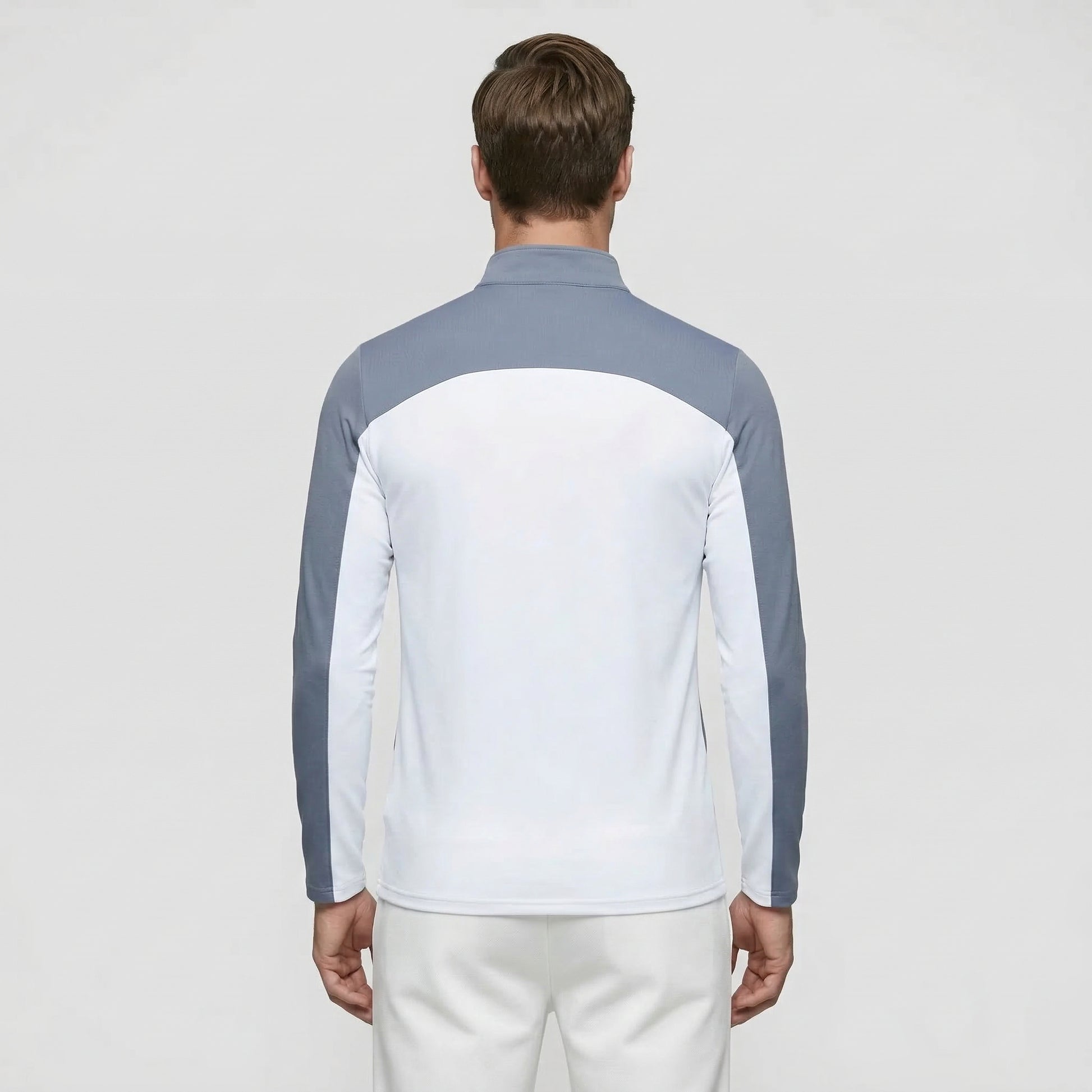 Haut Homme Manches Longues Demi-Zip