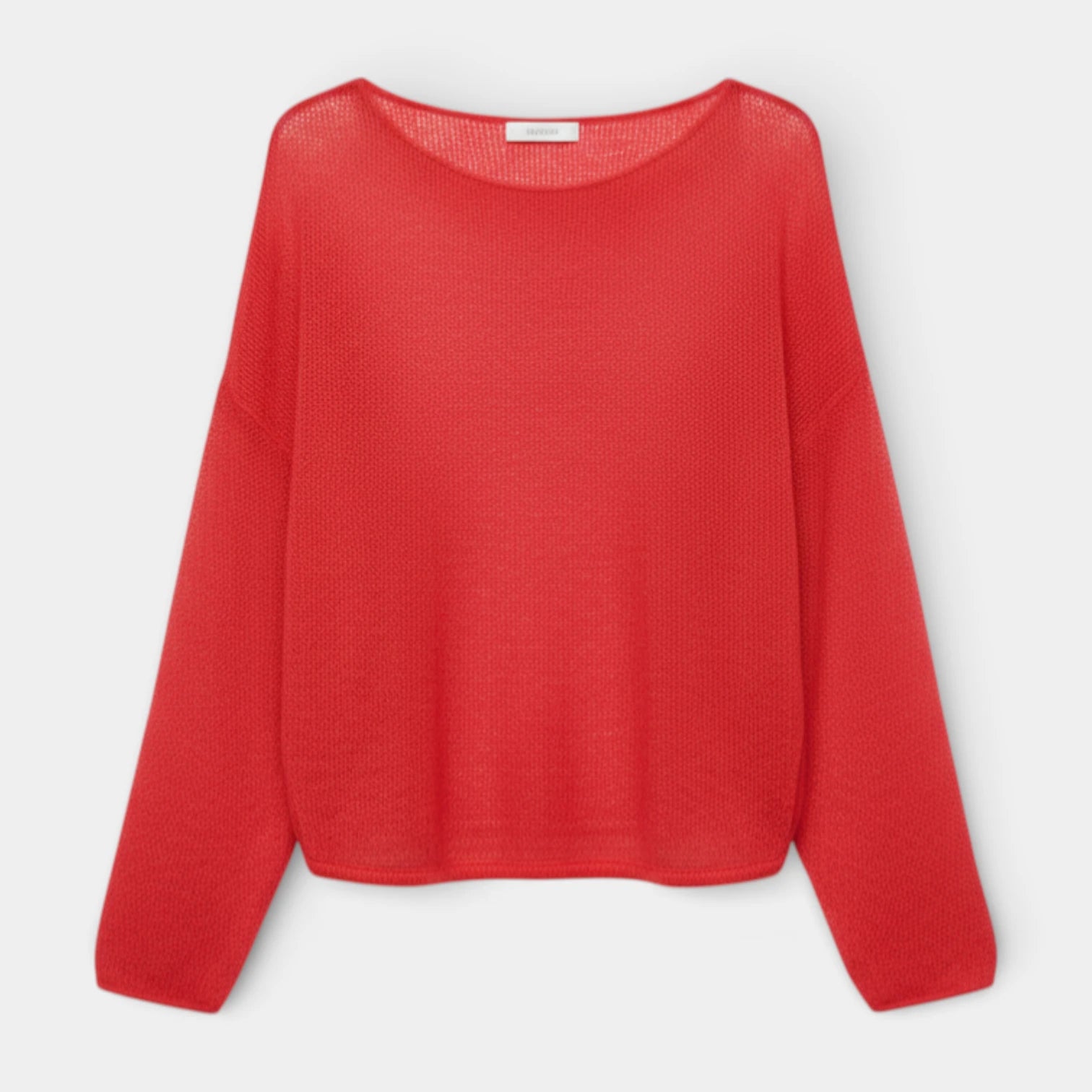 Pull Femme Maille Lâche – Col Large Coupe Décontractée