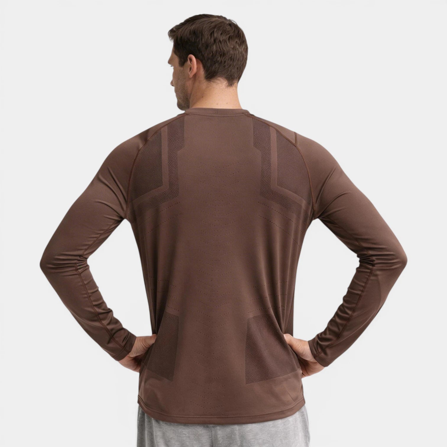 T-shirt Homme Manches Longues Unie