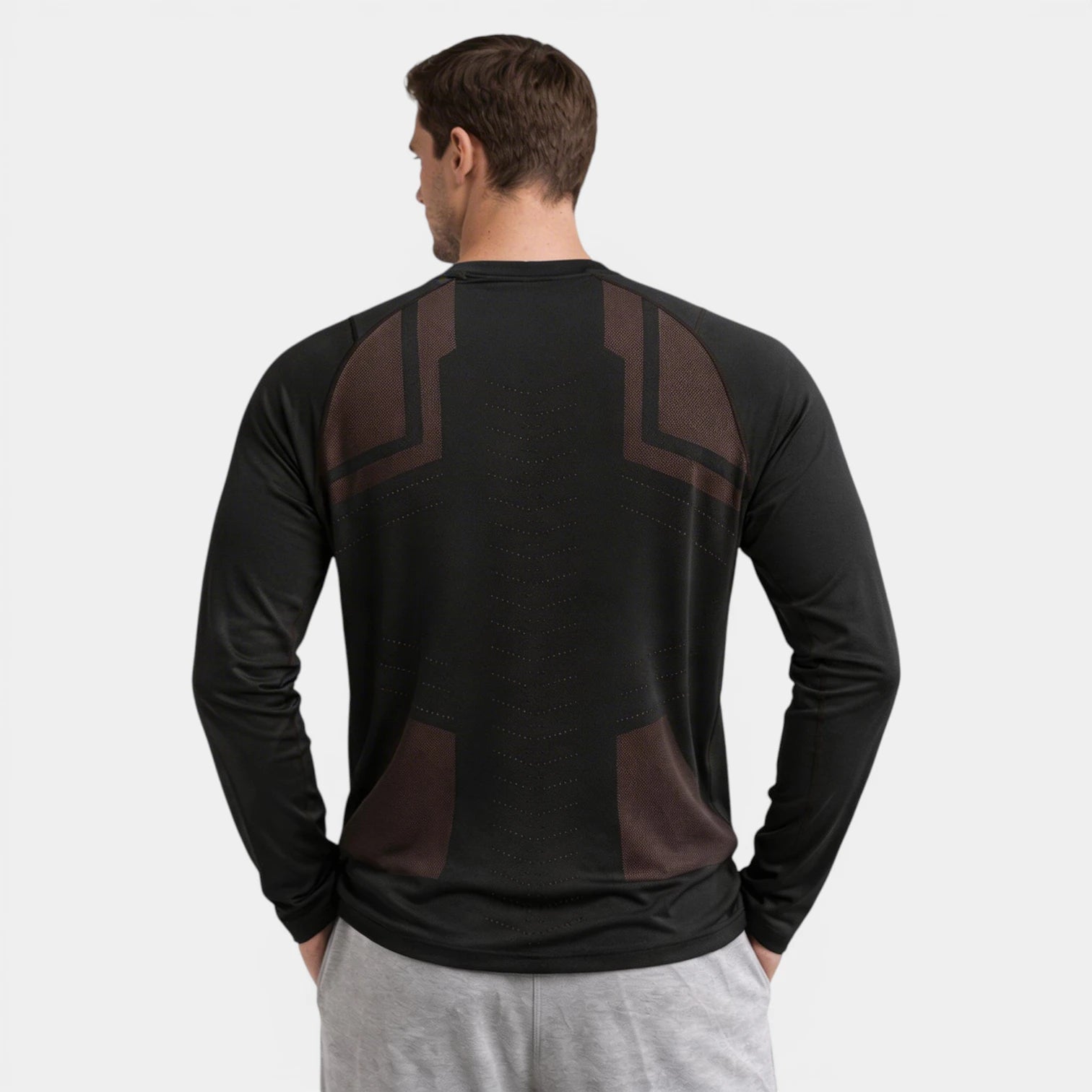 T-shirt Homme Manches Longues Unie