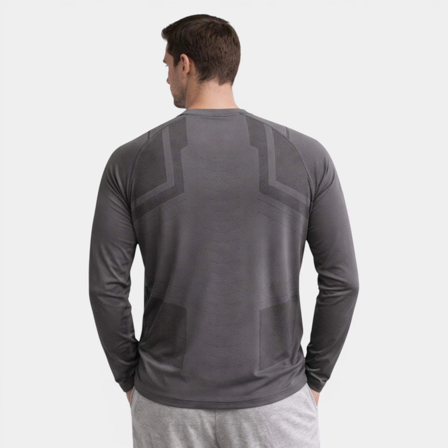T-shirt Homme Manches Longues Unie
