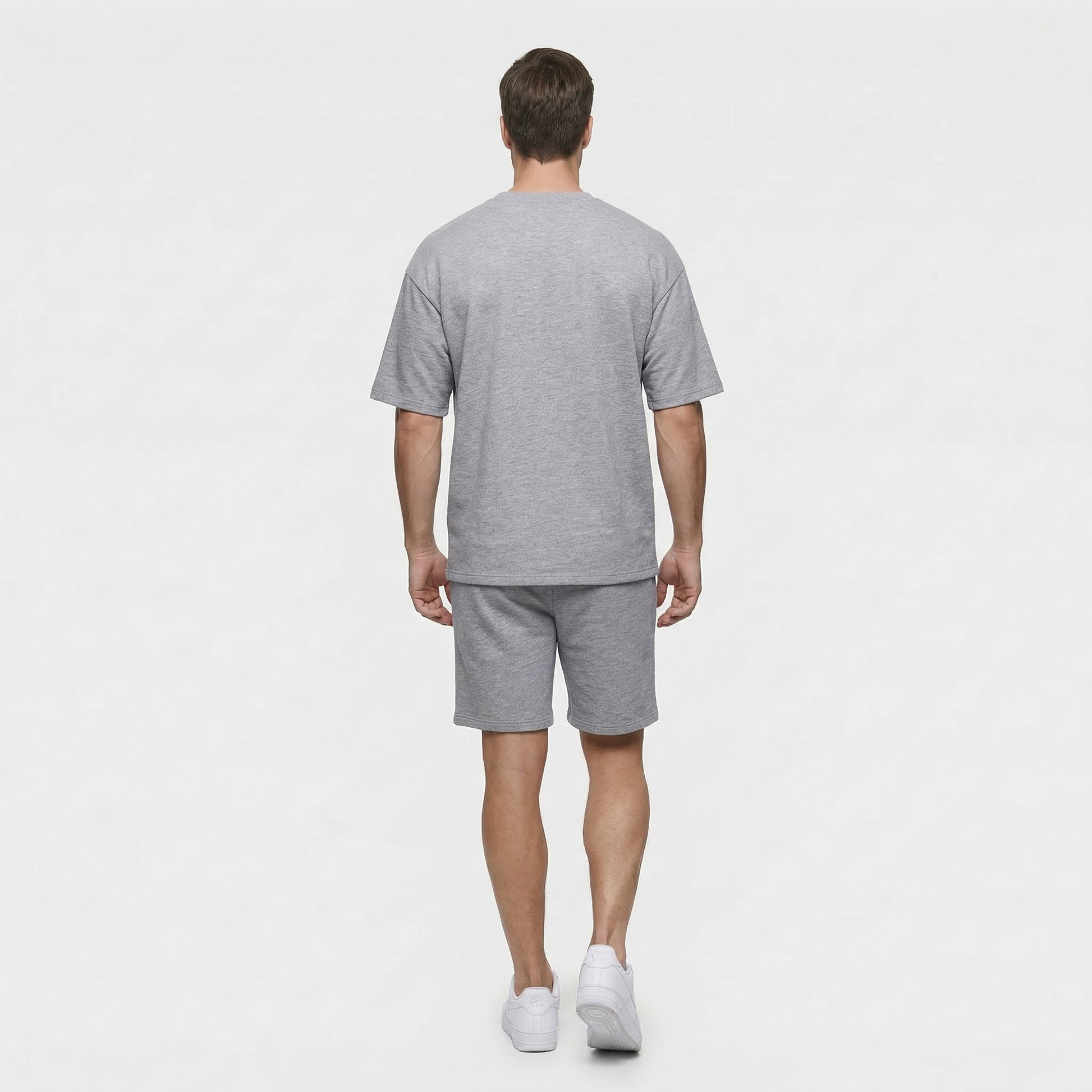 Ensemble Homme T-shirt Manches Courtes et Short Couleur Unie