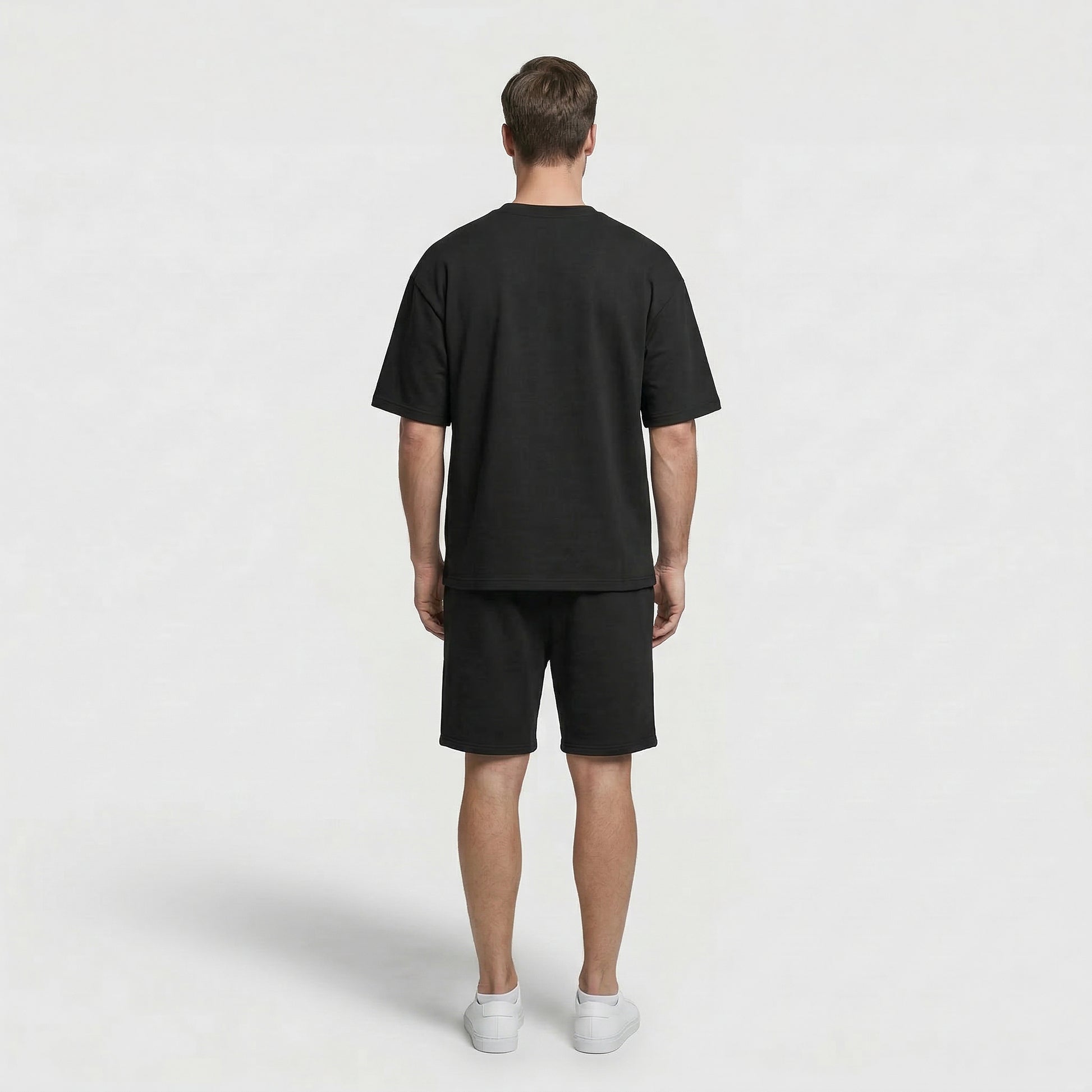Ensemble Homme T-shirt Manches Courtes et Short Couleur Unie