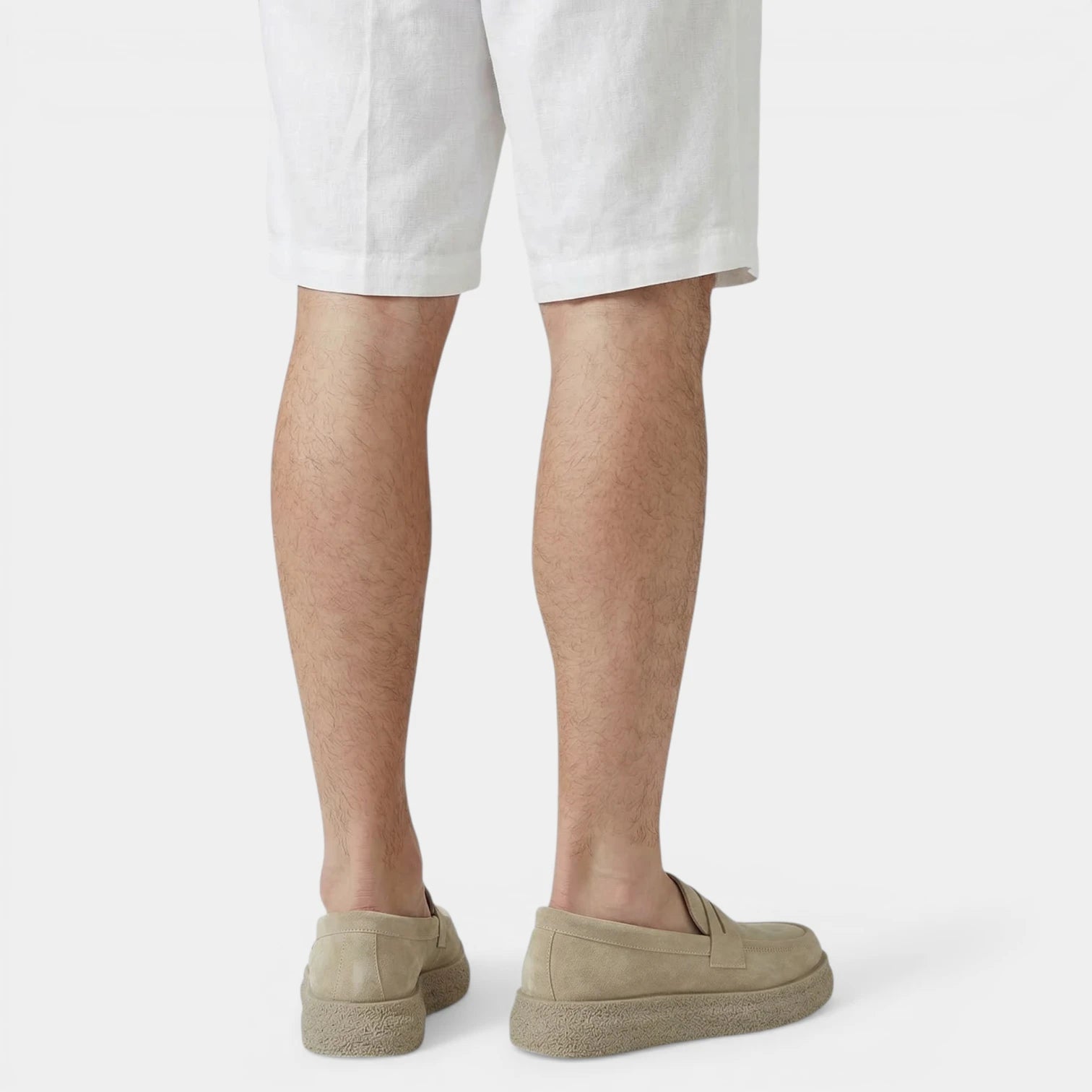 Mocassins Homme Sans Lacets Semelle Épaisse Texturée