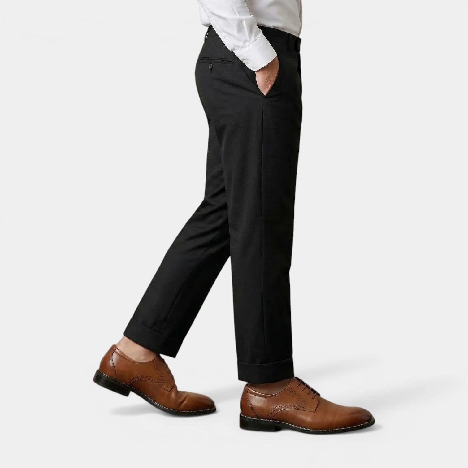 Chaussures Homme à Lacets Brillantes Bout Uni Structurée