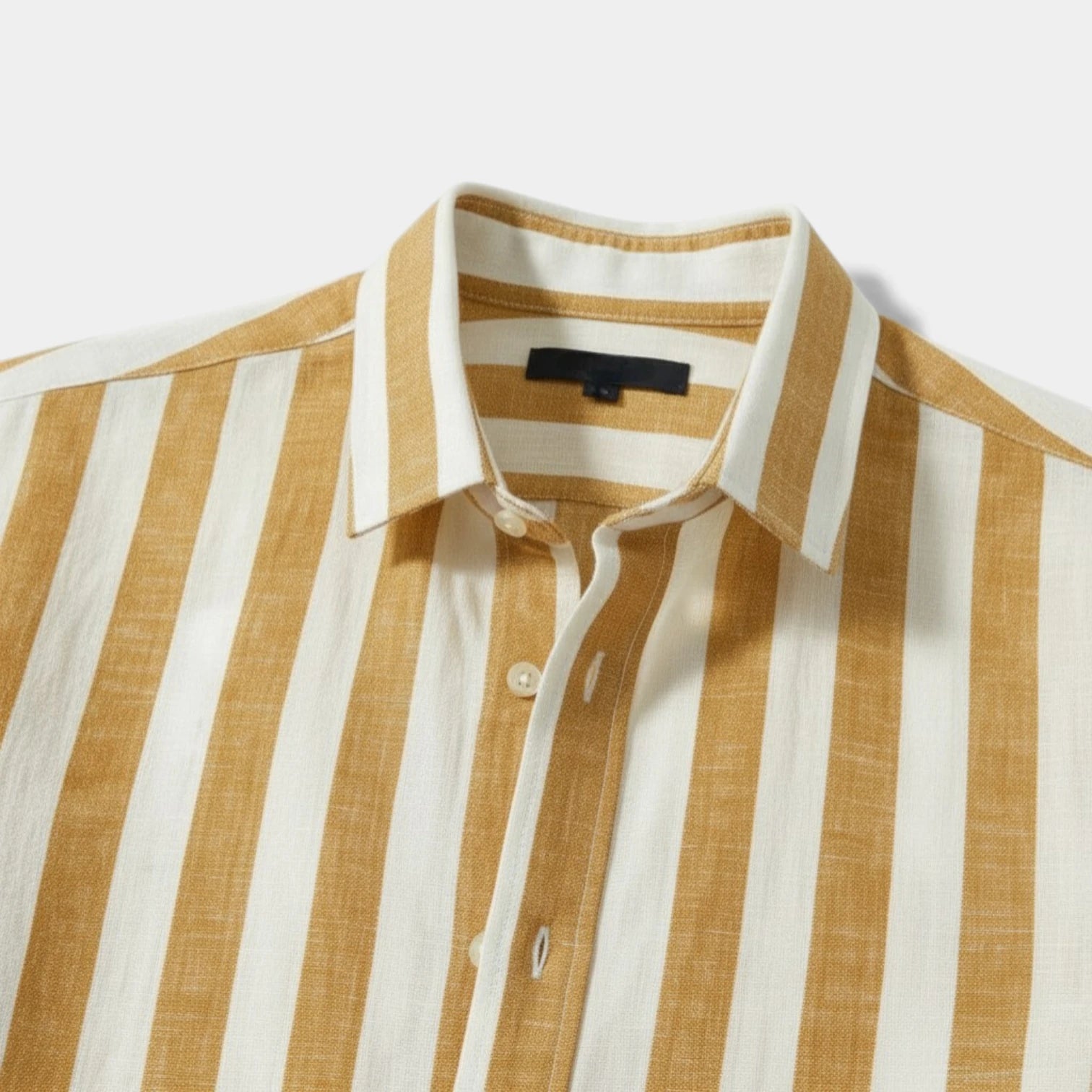 Chemise Homme à Rayures Verticales Boutonnée