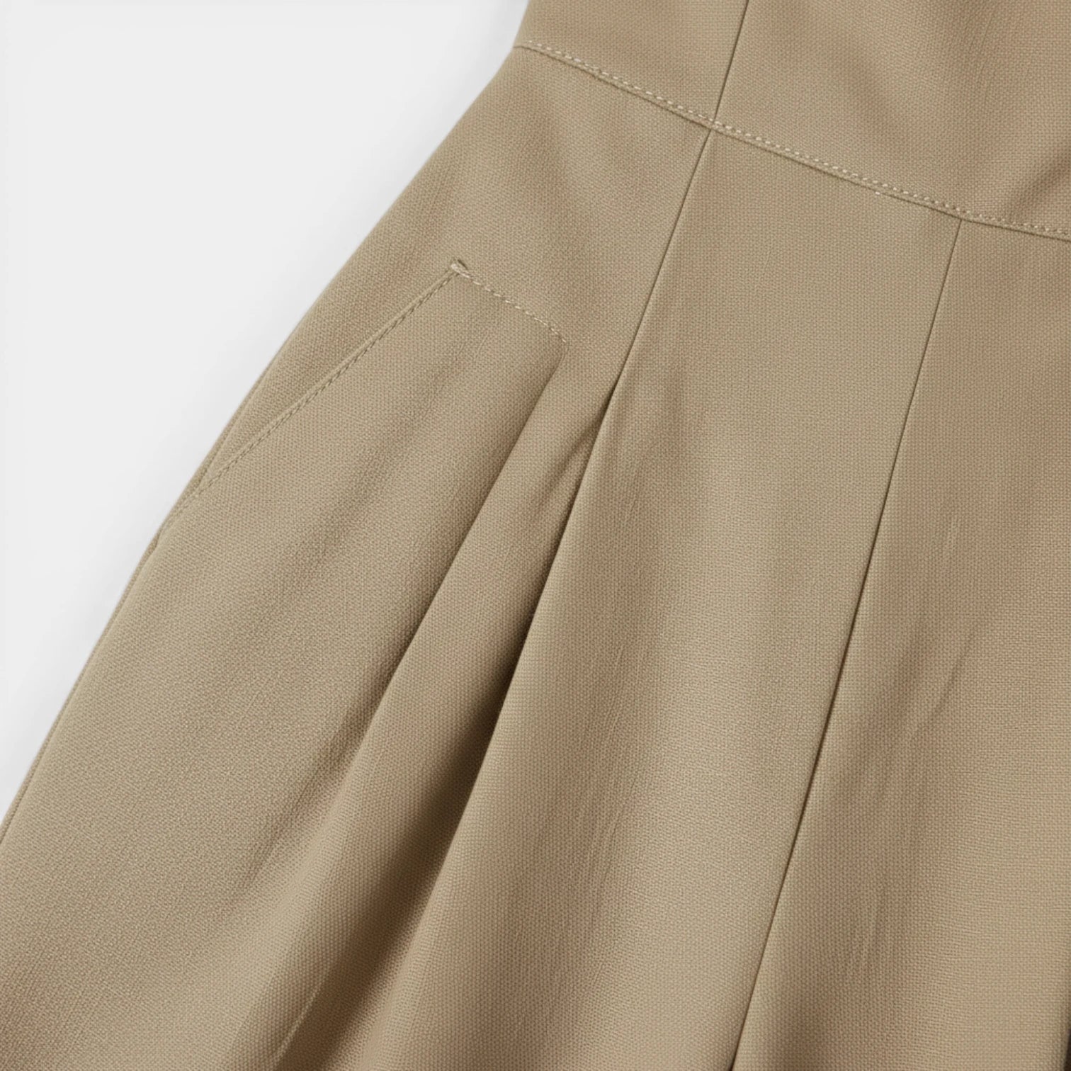 Combinaison Bustier Femme Jambe Large – Corsage Structuré Plis Devant