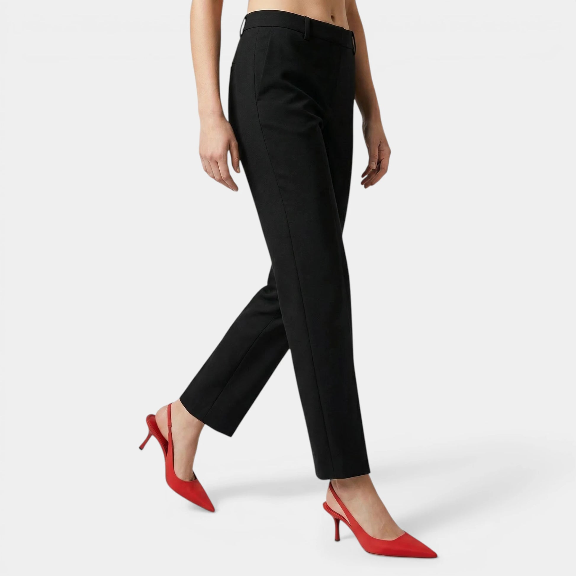 Escarpins Slingback Femme à Bout Pointu Talon Fin