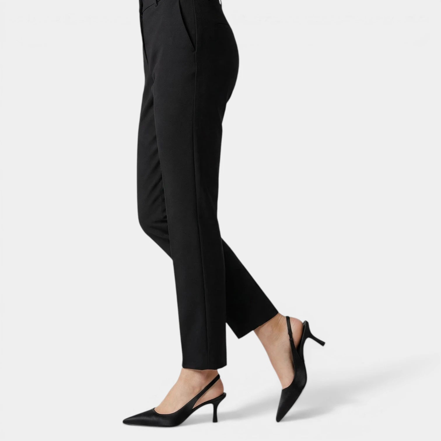 Escarpins Slingback Femme à Bout Pointu Talon Fin