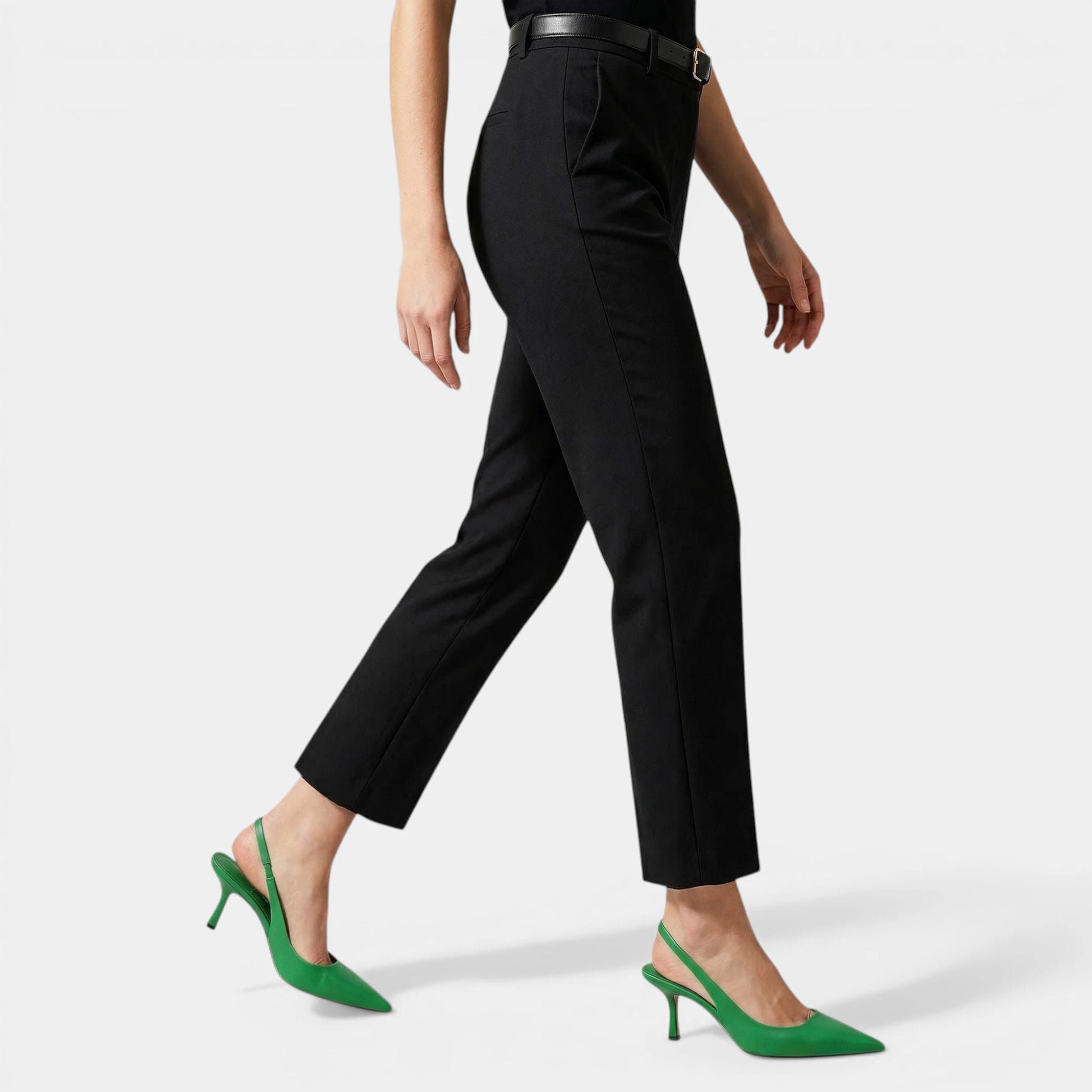 Escarpins Slingback Femme à Bout Pointu Talon Fin