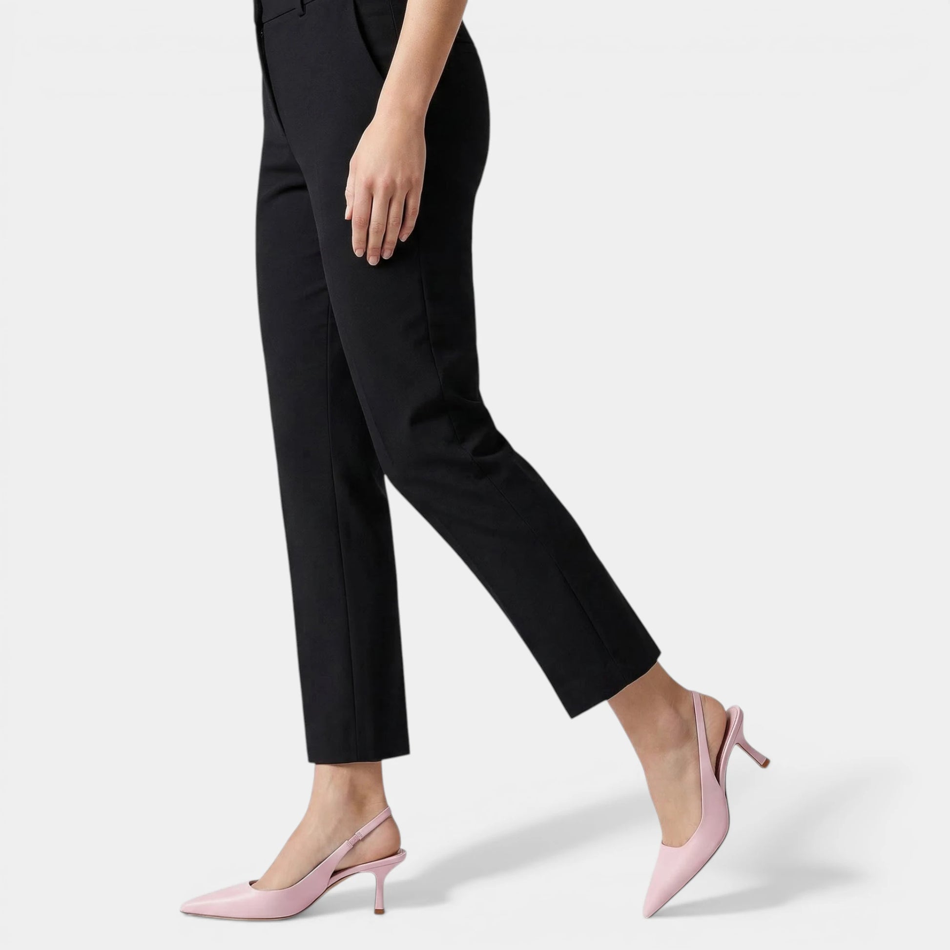 Escarpins Slingback Femme à Bout Pointu Talon Fin