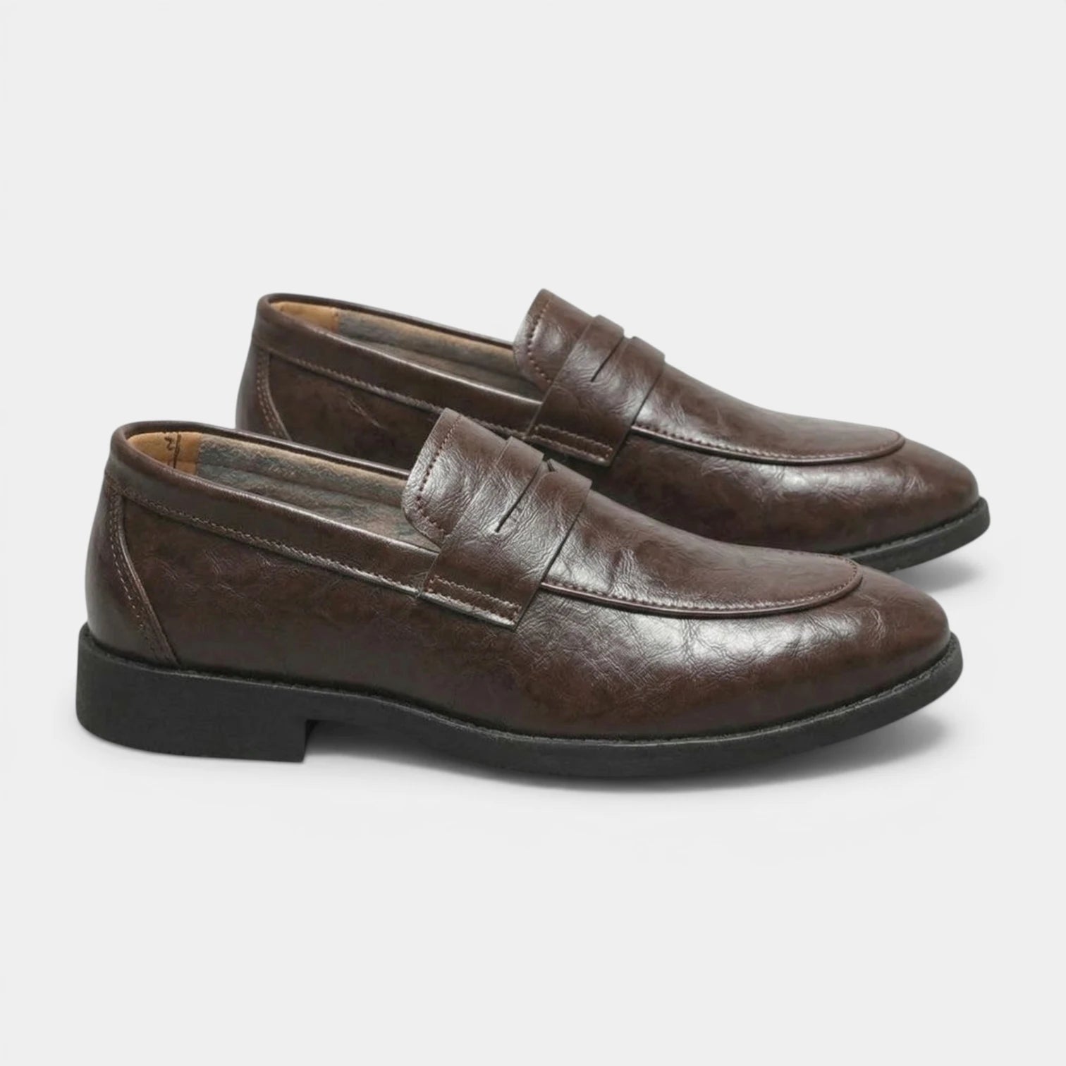 Mocassins Homme Sans Lacets Penny Loafers Élégants