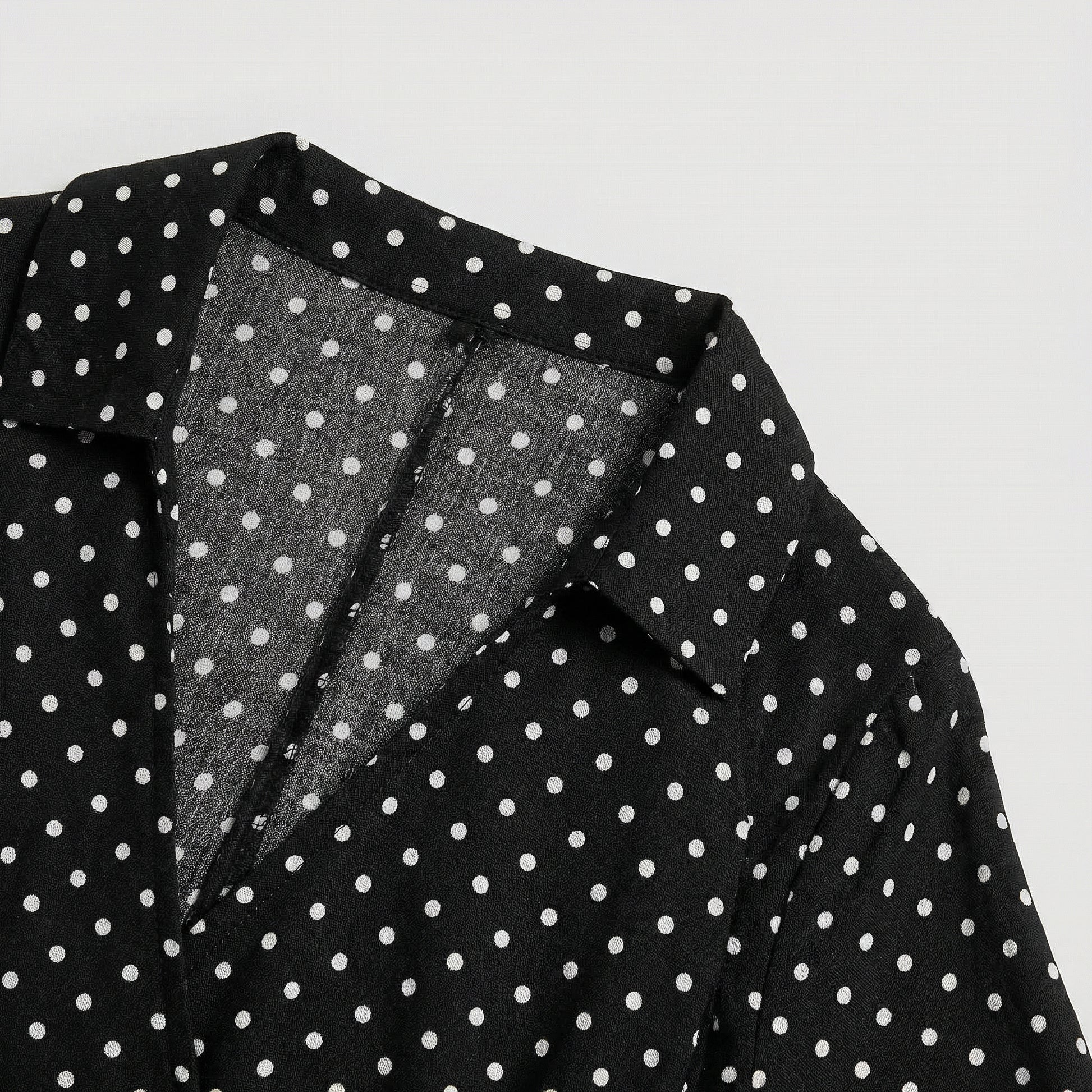 Robe Midi Portefeuille Femme à Col – Ceinture à Nouer Manches 3/4