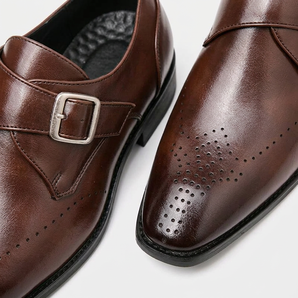 Richelieus Cuir Pleine Fleur Cousu Blake pour Homme