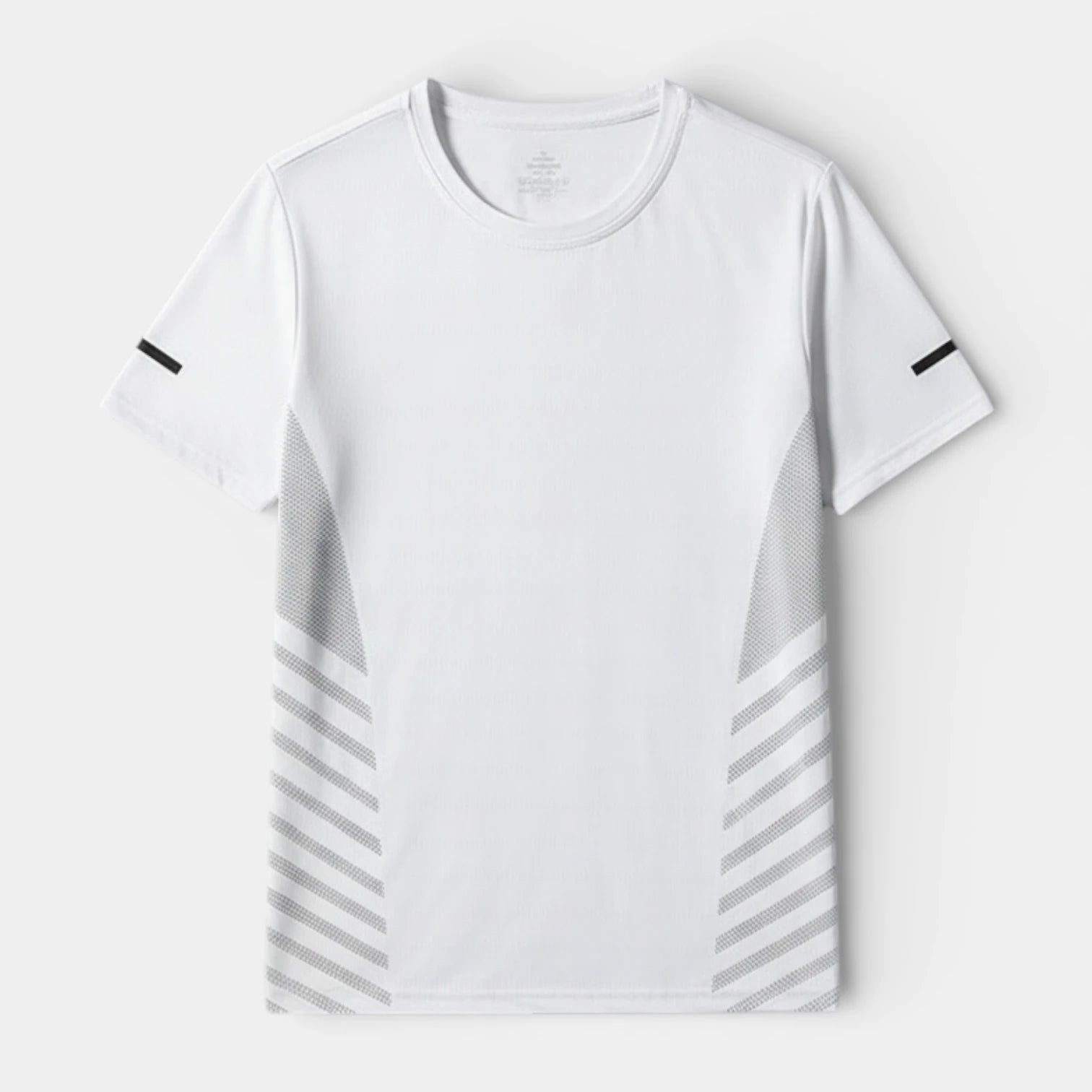 T-shirt Homme Col Rond Manches Courtes Coupe Droite Casual