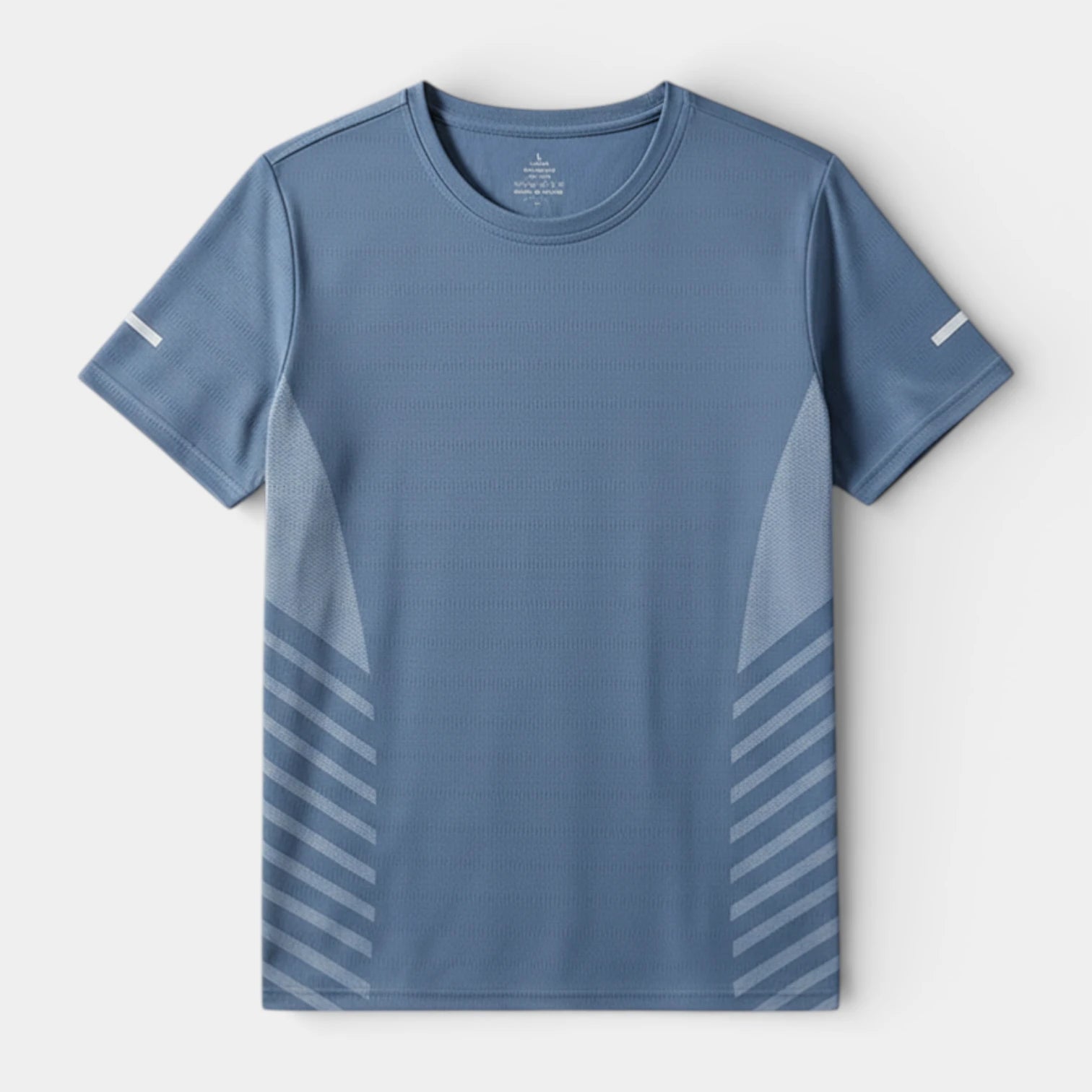 T-shirt Homme Col Rond Manches Courtes Coupe Droite Casual