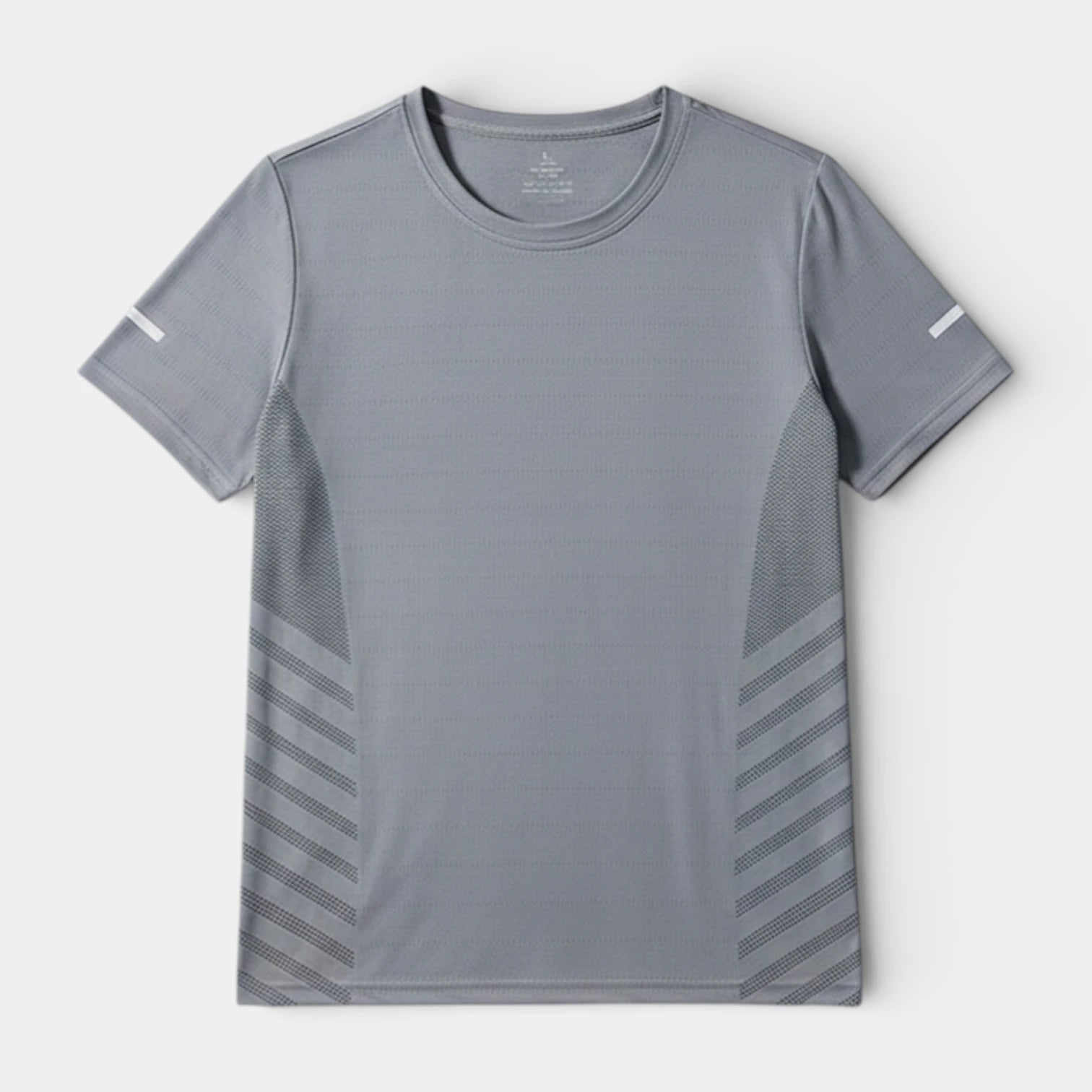 T-shirt Homme Col Rond Manches Courtes Coupe Droite Casual