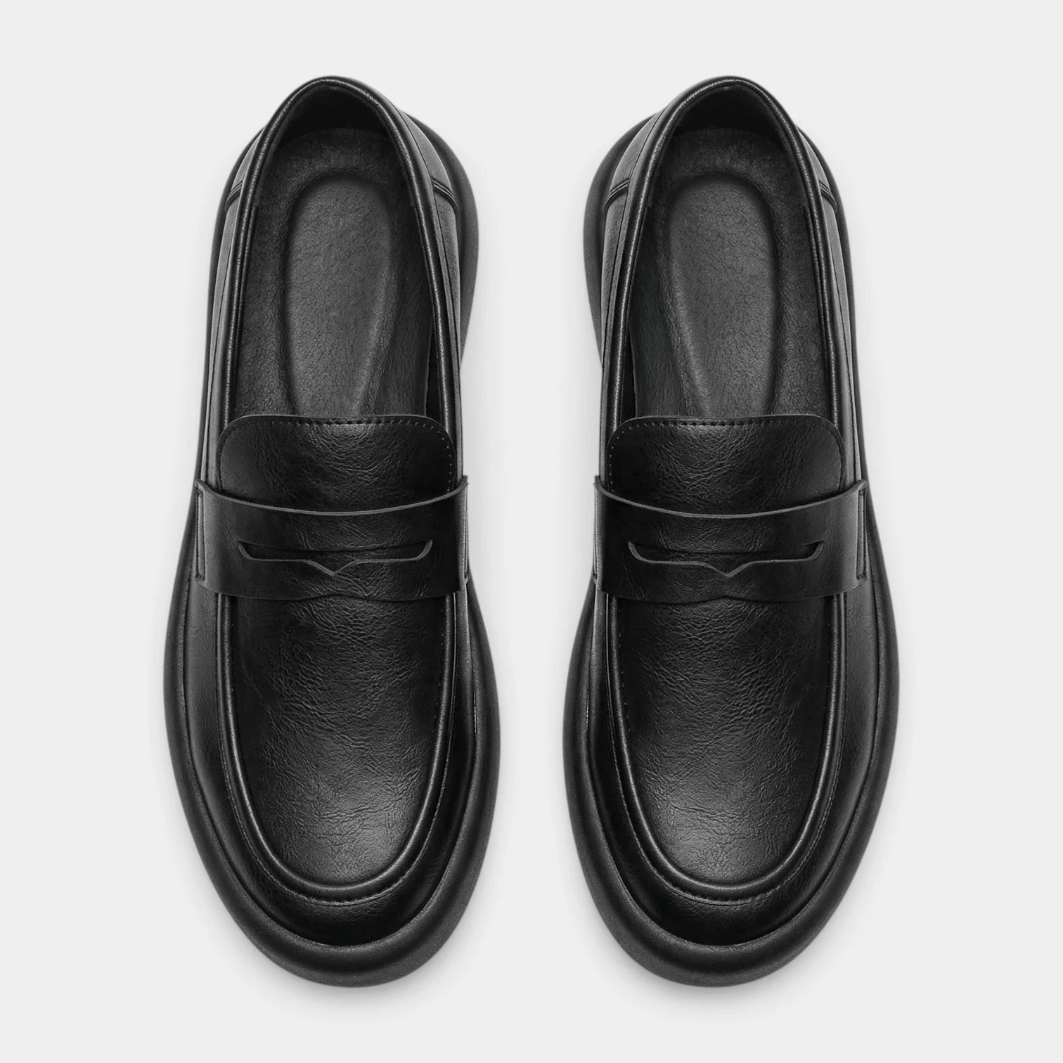 Mocassins Homme Penny Semelle Épaisse Habillés