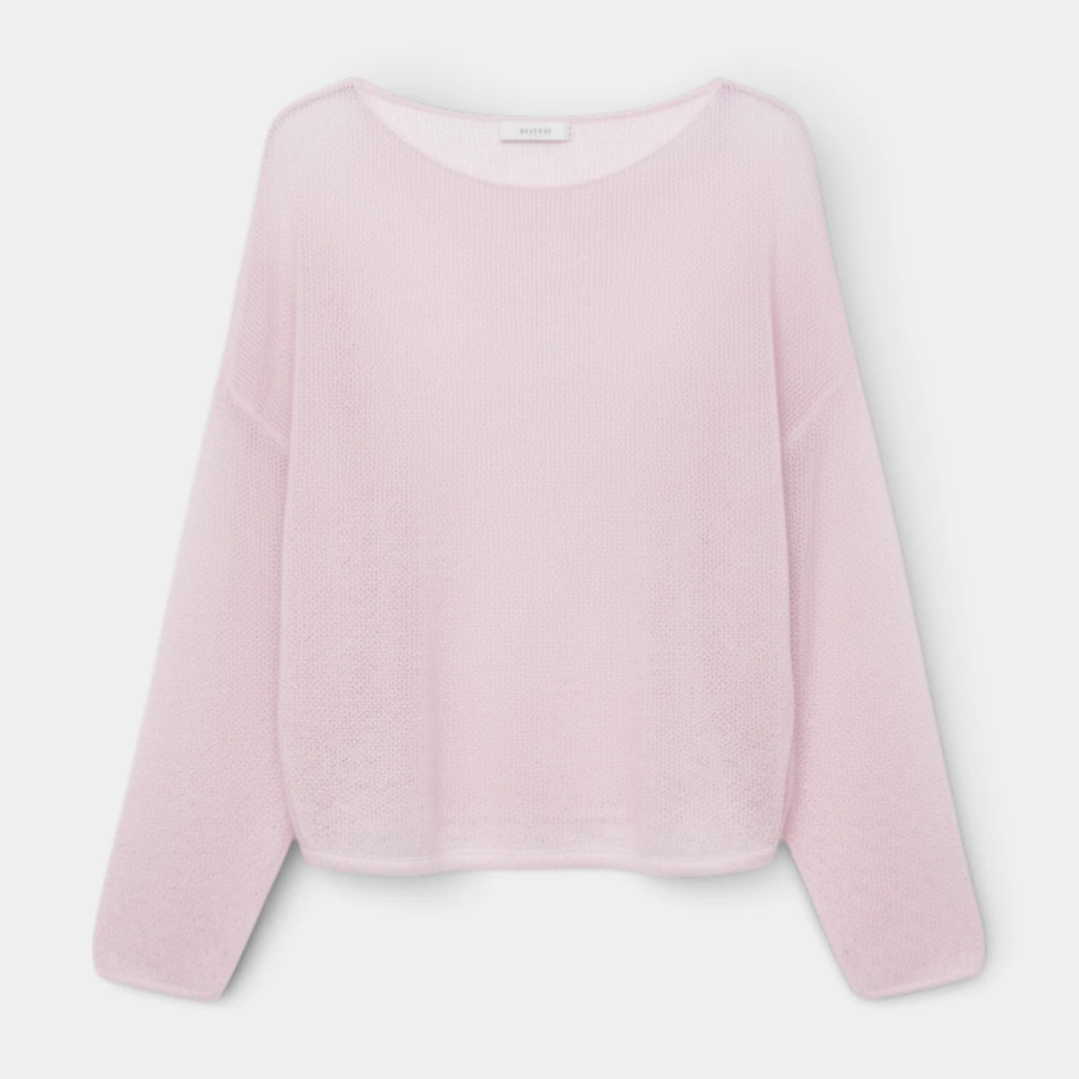 Pull Femme Maille Lâche – Col Large Coupe Décontractée