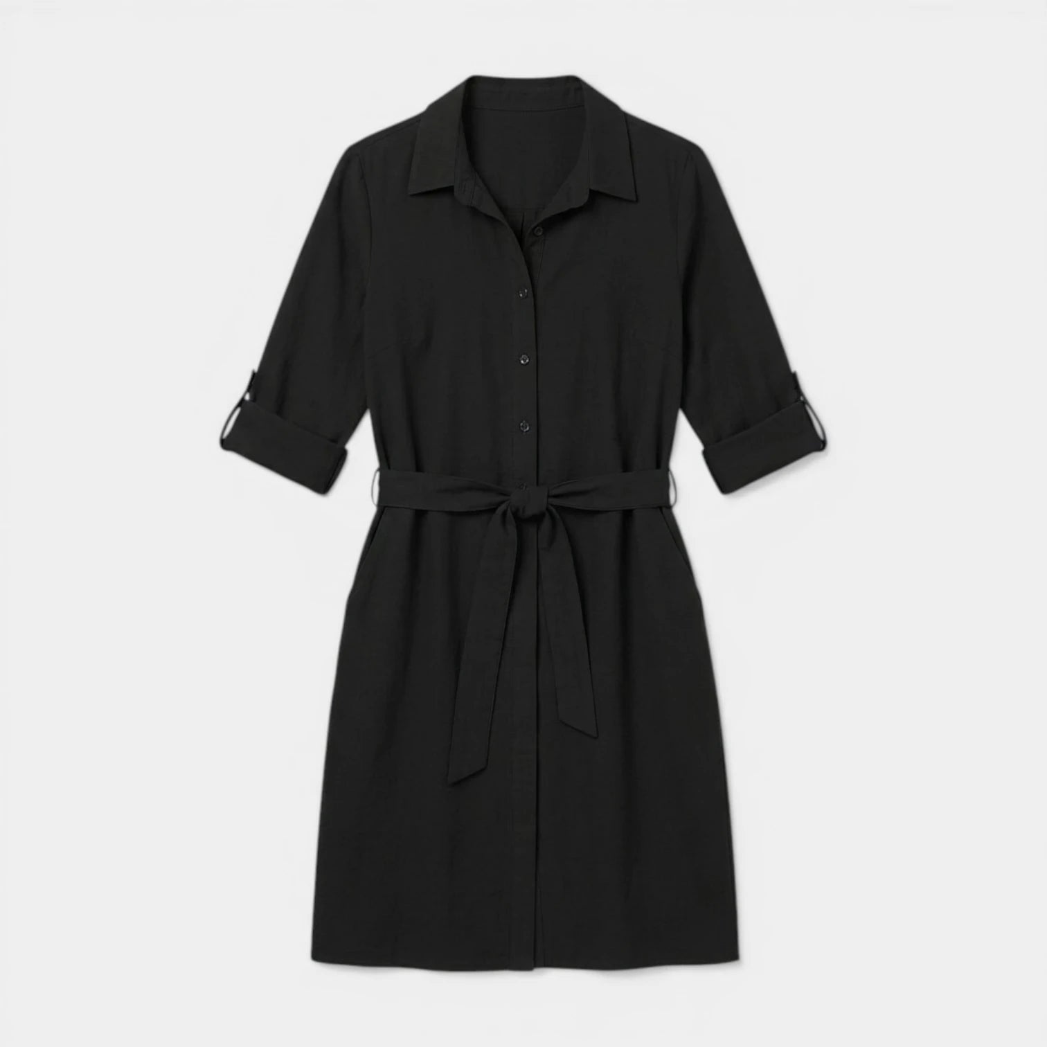 Robe Midi Bretelles Coupe Évasée pour Femme