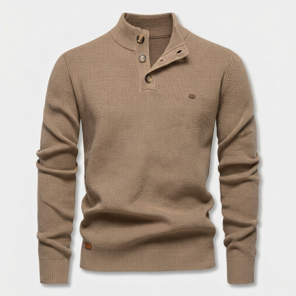 Pull Maille Fine Col Rond Coupe Classique pour Homme