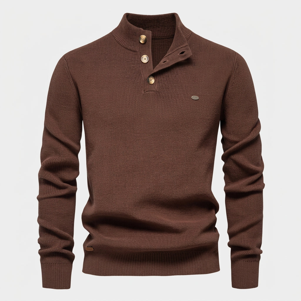 Pull Maille Fine Col Rond Coupe Classique pour Homme
