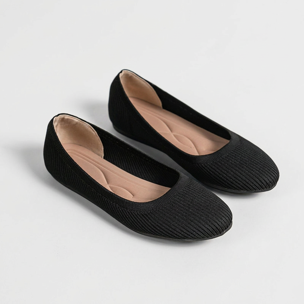 Ballerines Maille Stretch Slip-On Respirantes pour Femme