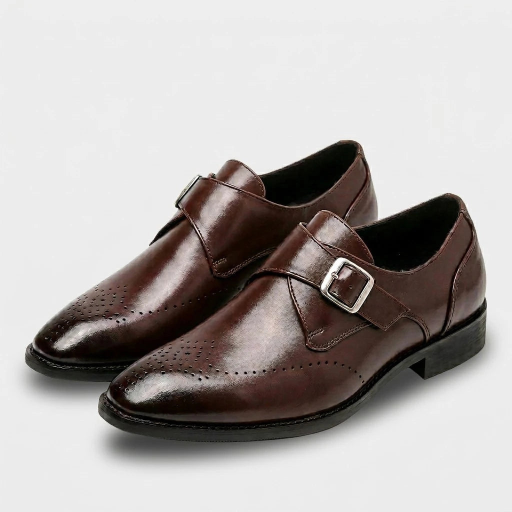 Chaussures Boucle Cuir Cousu Blake pour Homme