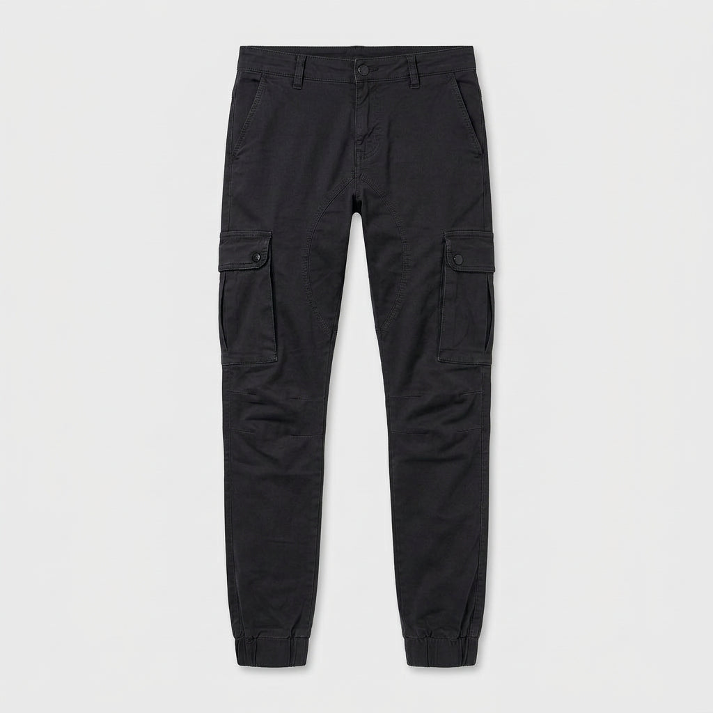 Pantalon Cargo Coton Décontracté Multi-Poches pour Homme
