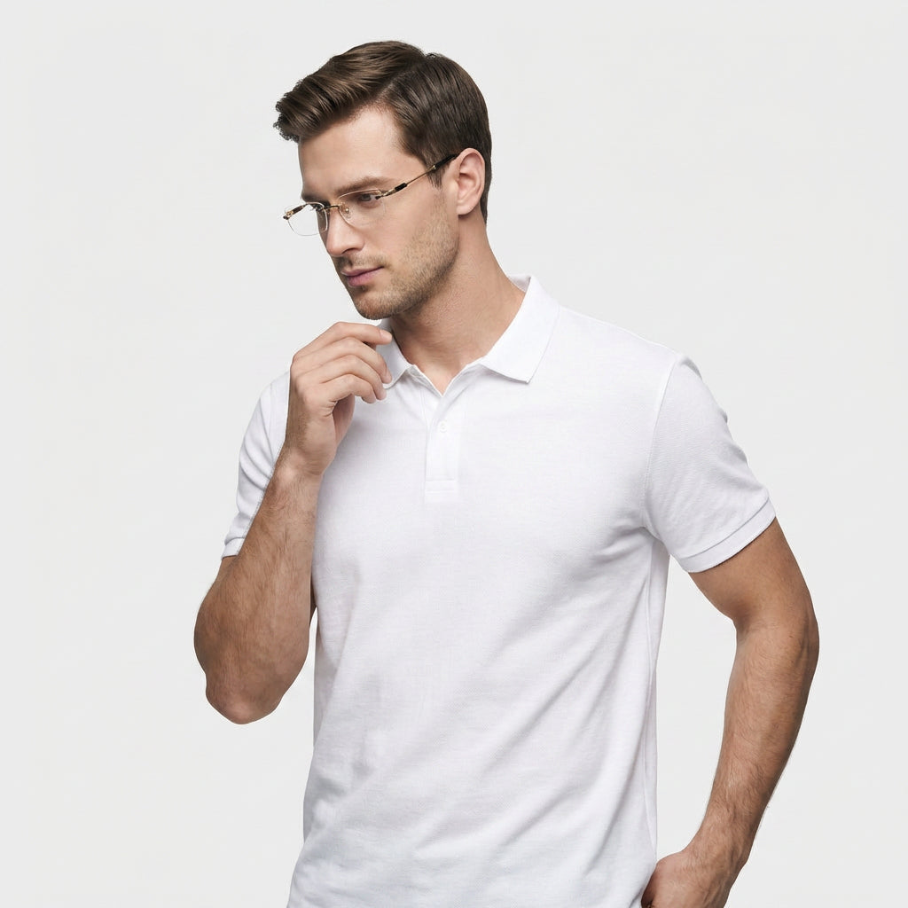Lunettes Sans Monture Verres Teintés Profil Fin pour Homme