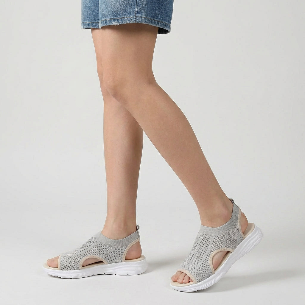 Sandales Semelle Épaisse Brides Réglables pour Femme