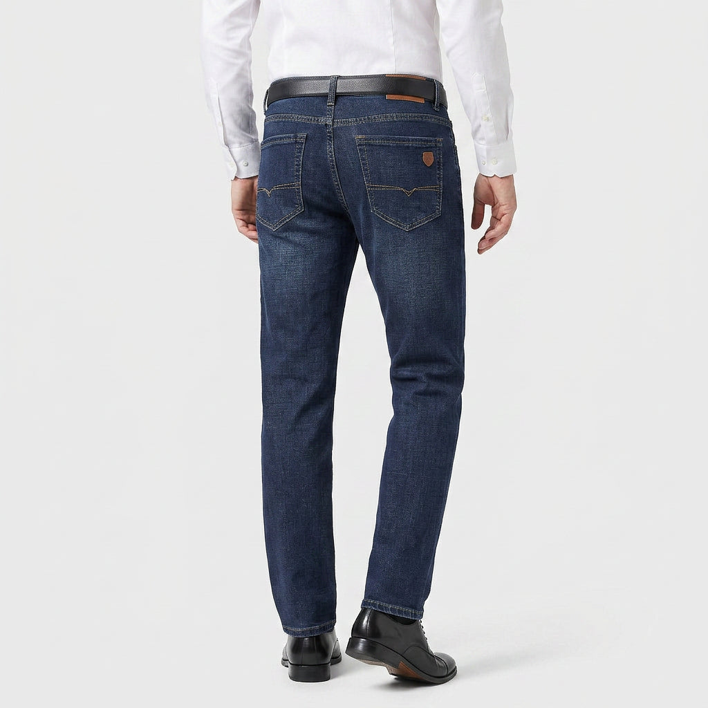 Jean Denim Classique Coupe Droite pour Homme