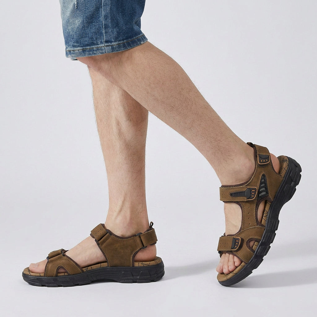 Sandales Orthopédiques Confort Semelle Ergonomique pour Homme