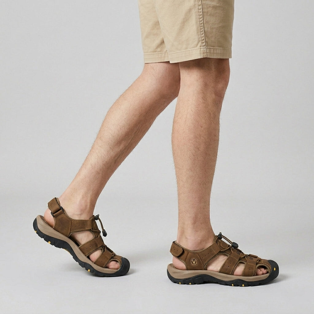 Sandales Orthopédiques Confort Support pour Homme