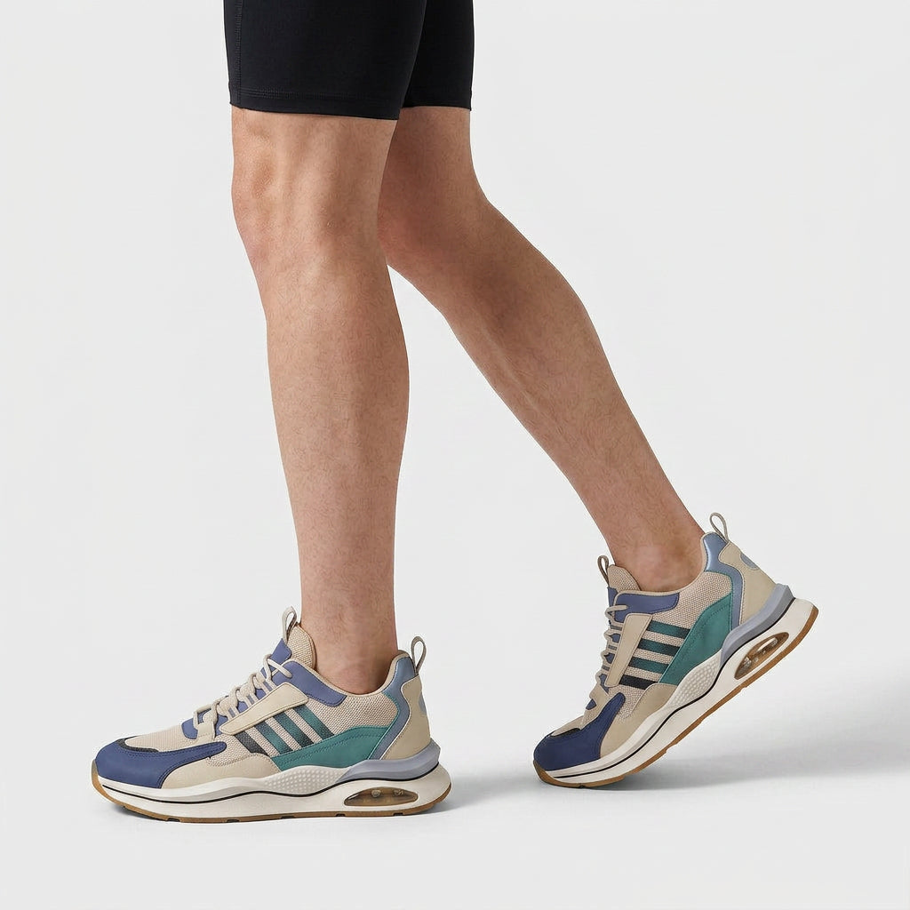 Sneakers Casual Semelle Épaisse Mesh Respirant pour Homme