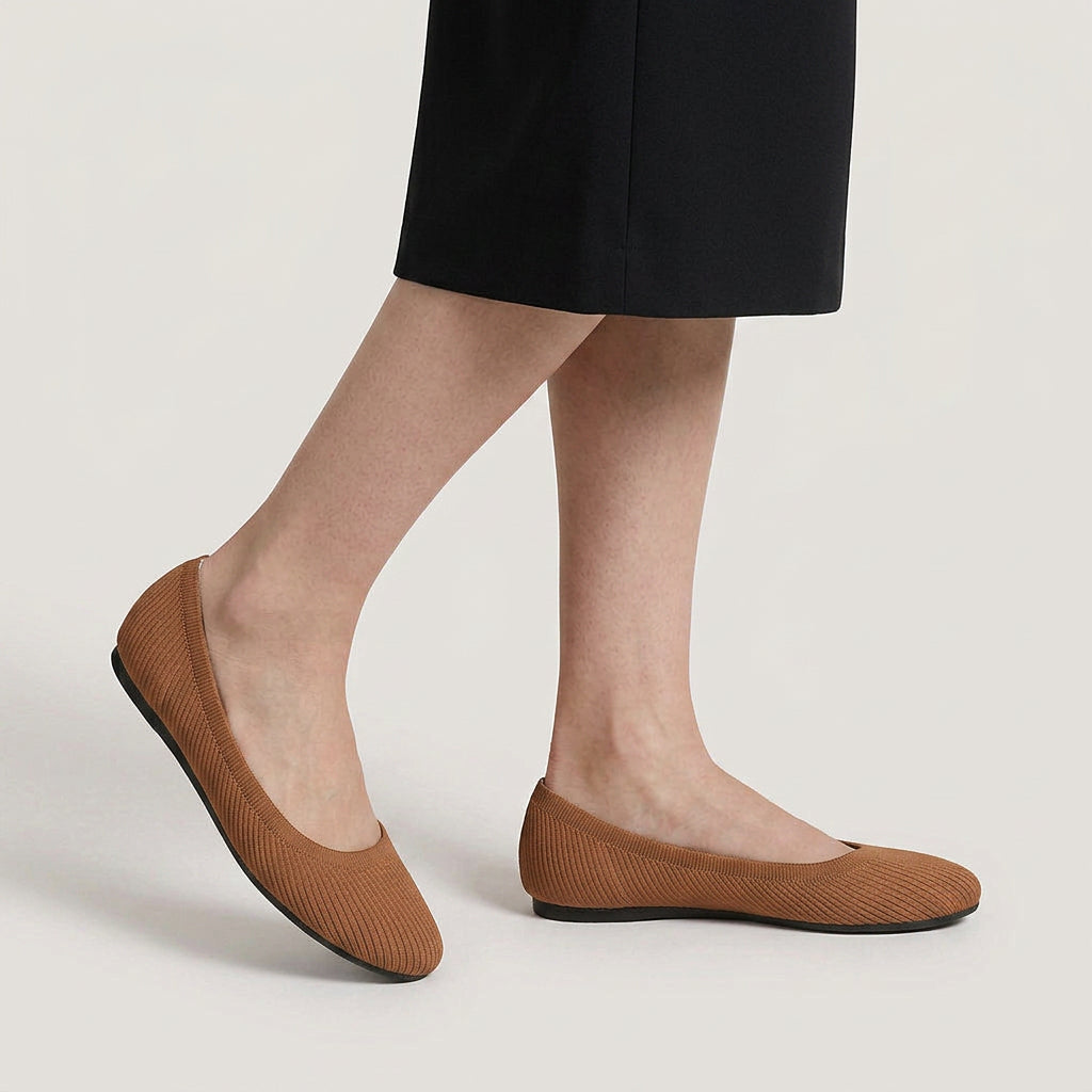 Ballerines Maille Stretch Slip-On Respirantes pour Femme