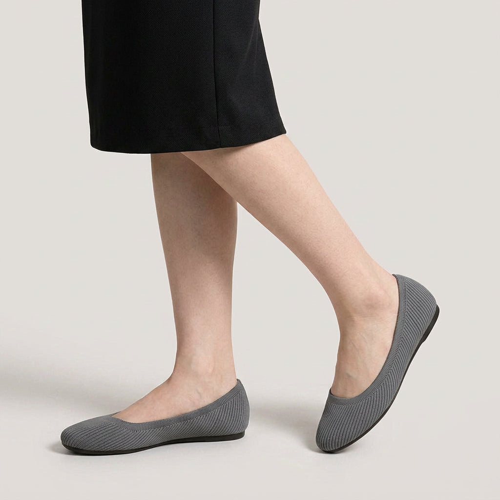 Ballerines Maille Stretch Slip-On Respirantes pour Femme