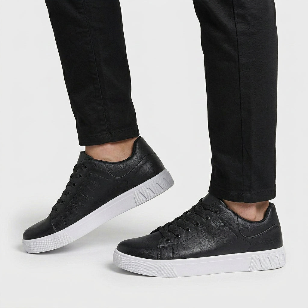 Sneakers Basses Classiques à Lacets pour Homme